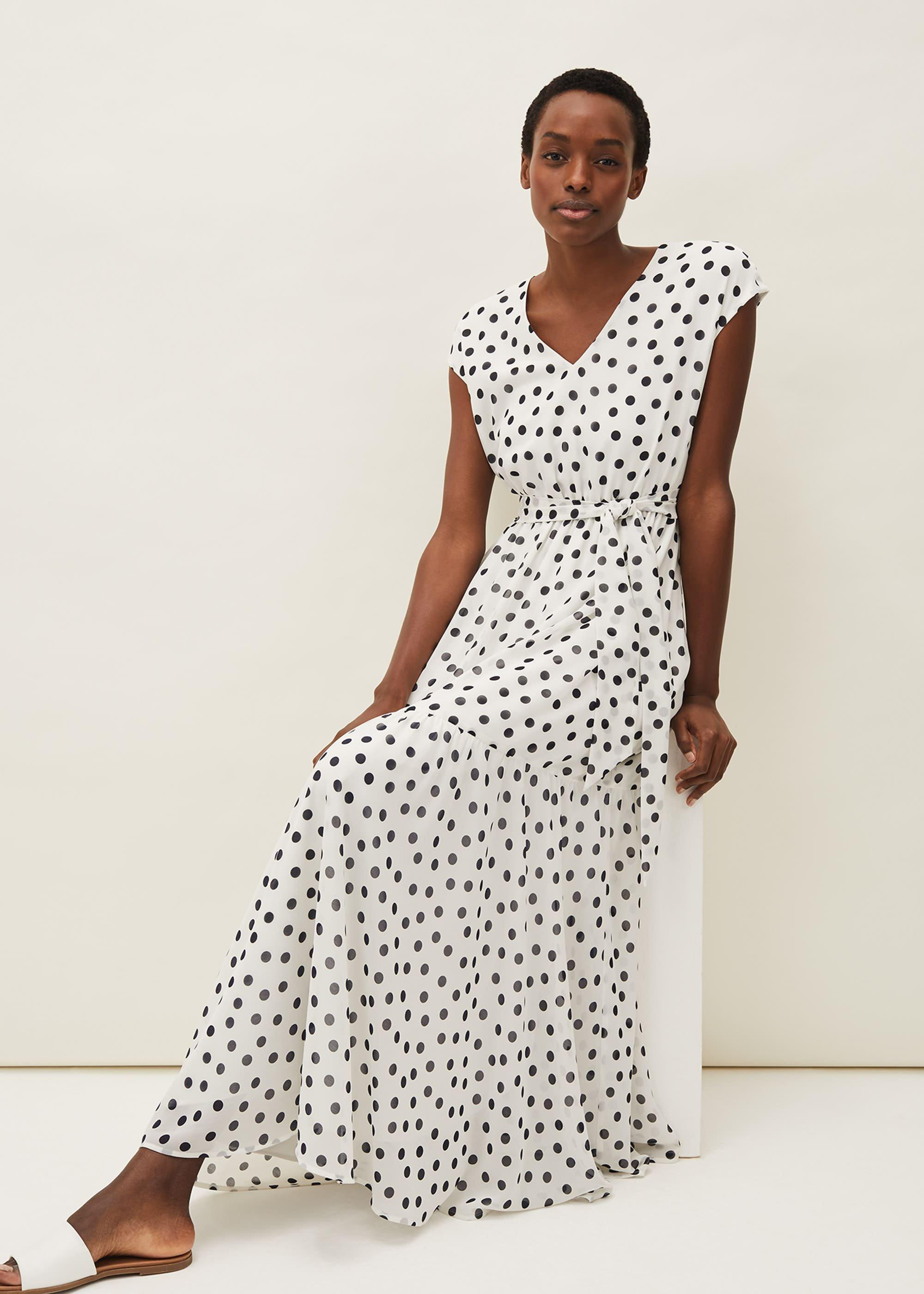 Verena Spot Maxi Dress