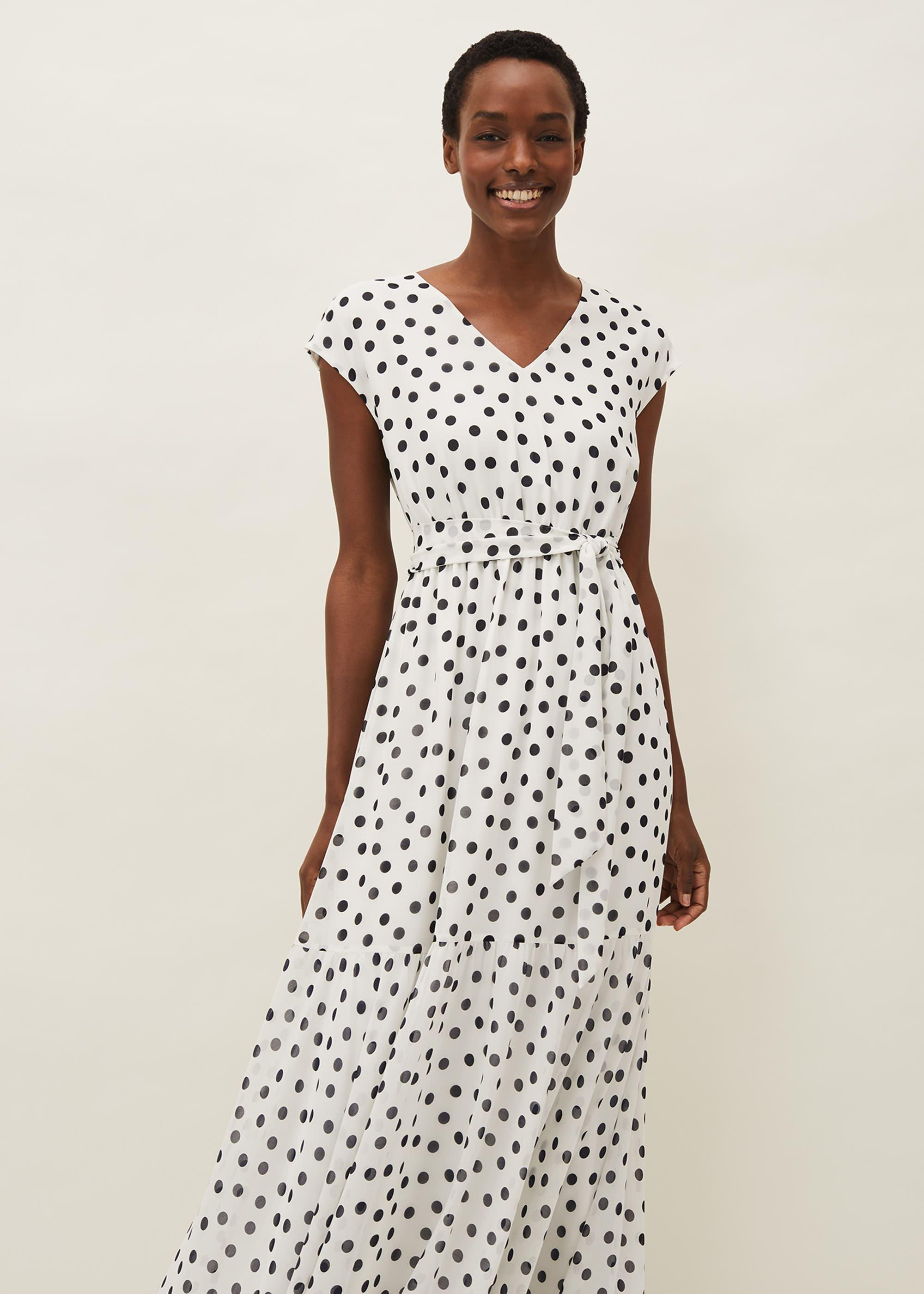 Verena Spot Maxi Dress