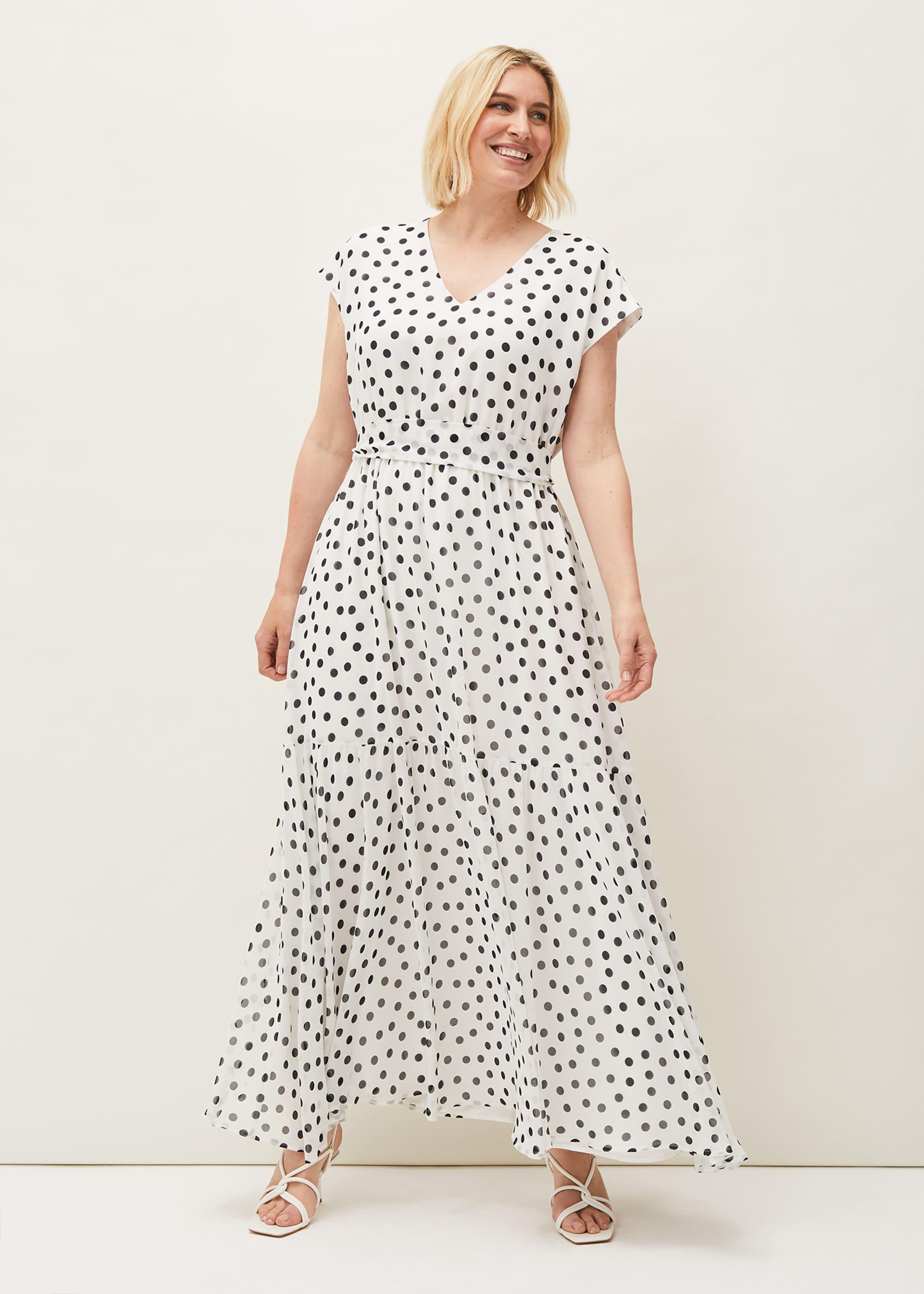 Verena Spot Maxi Dress