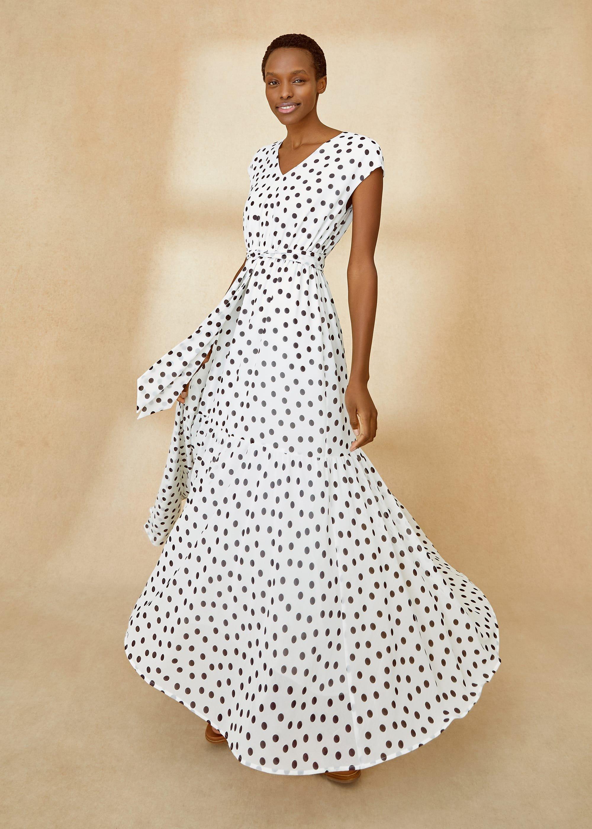 Verena Spot Maxi Dress