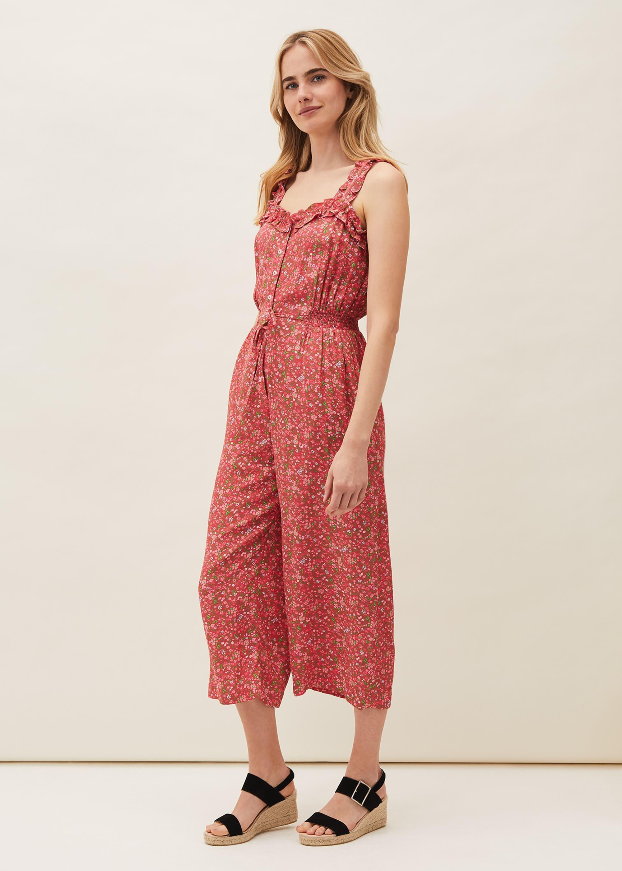 Marisole Ditsy Print Jumpsuit