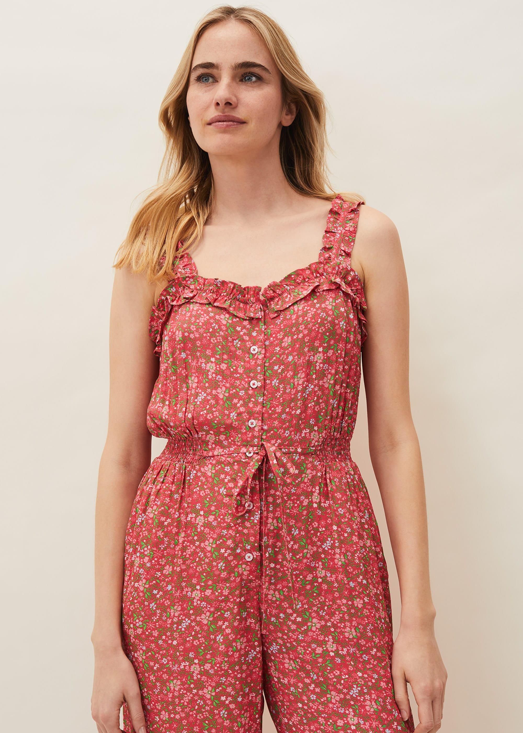 Marisole Ditsy Print Jumpsuit