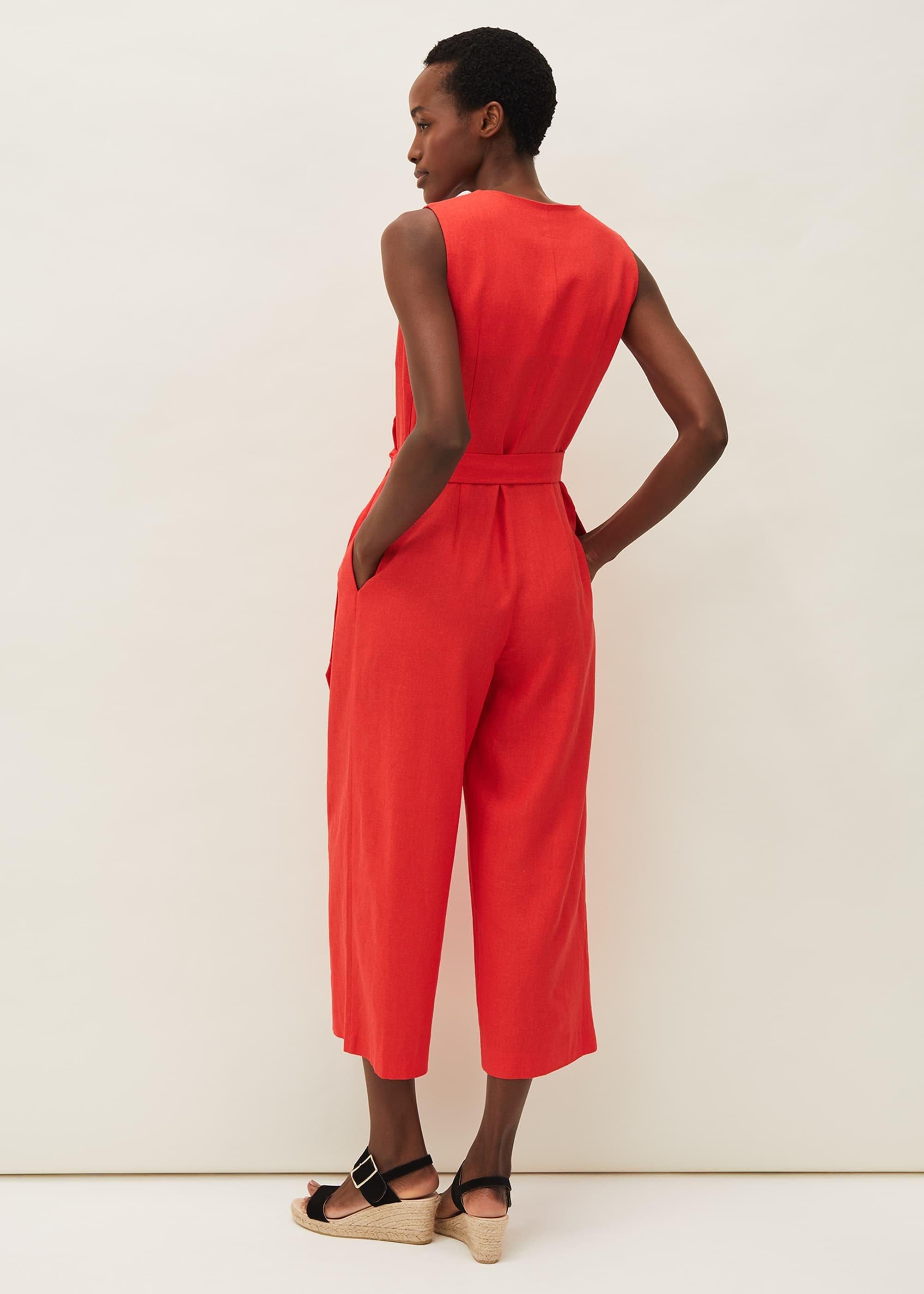 Tia Linen Jumpsuit