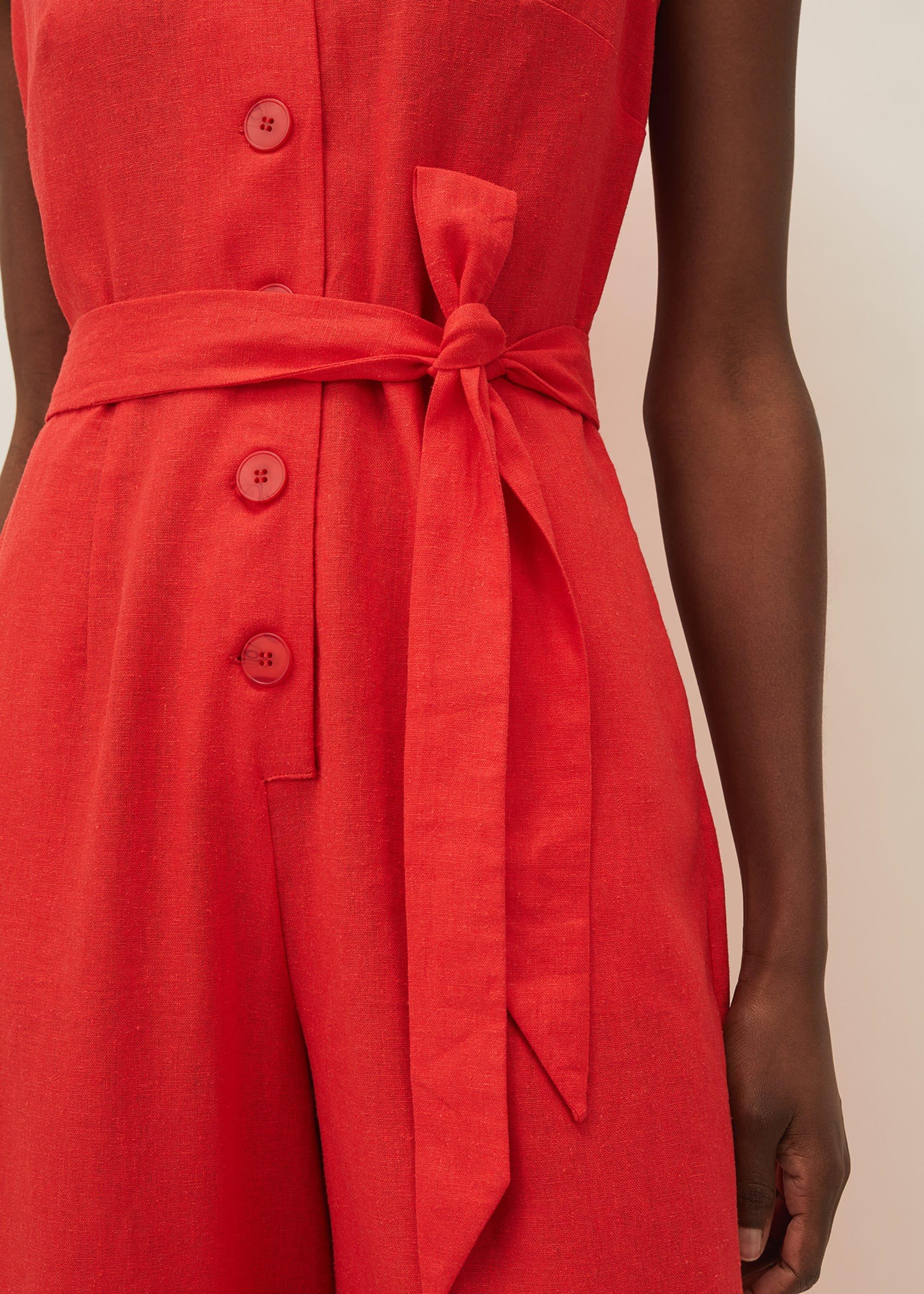 Tia Linen Jumpsuit