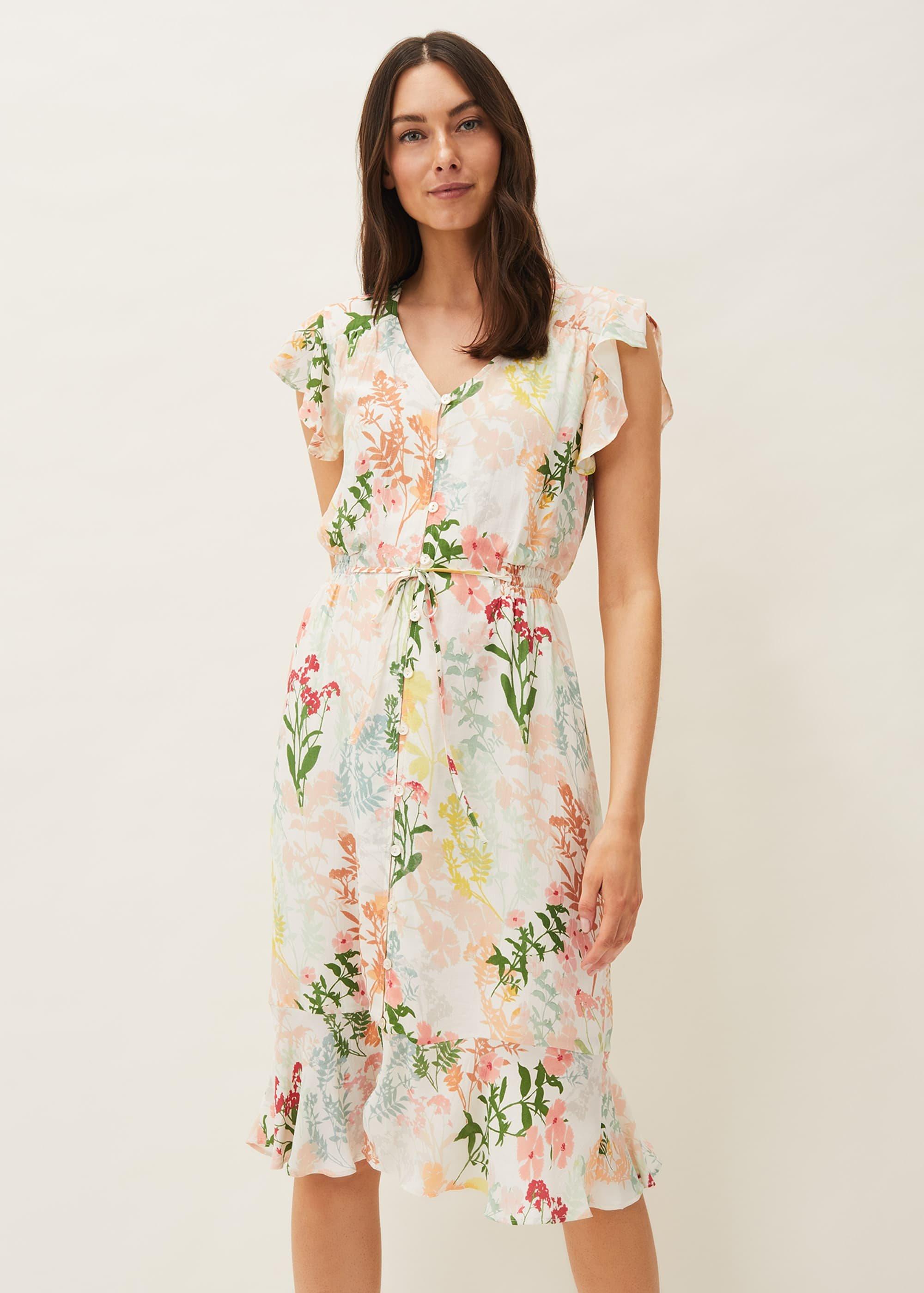 Remee Floral Shirt Dress