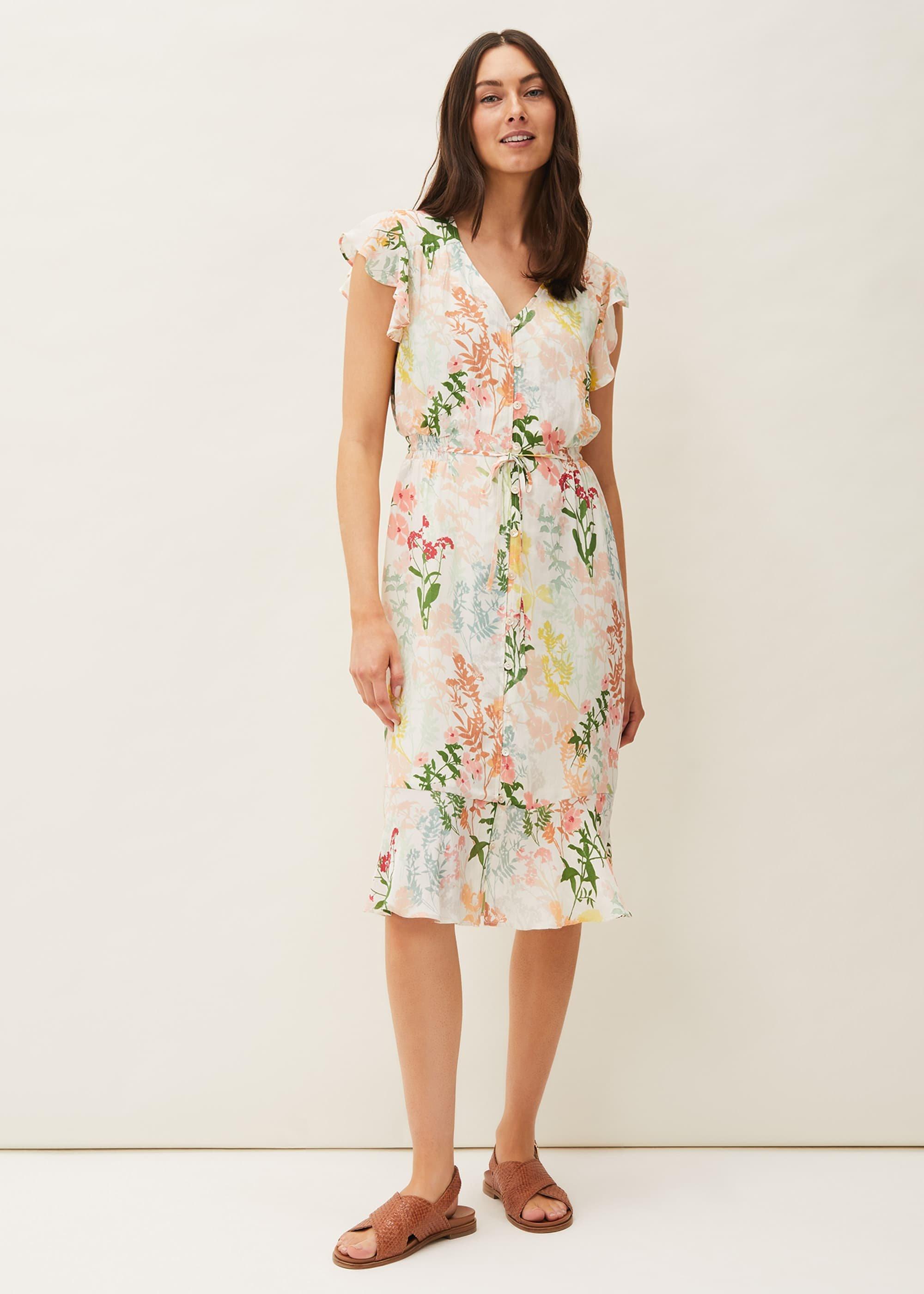 Remee Floral Shirt Dress