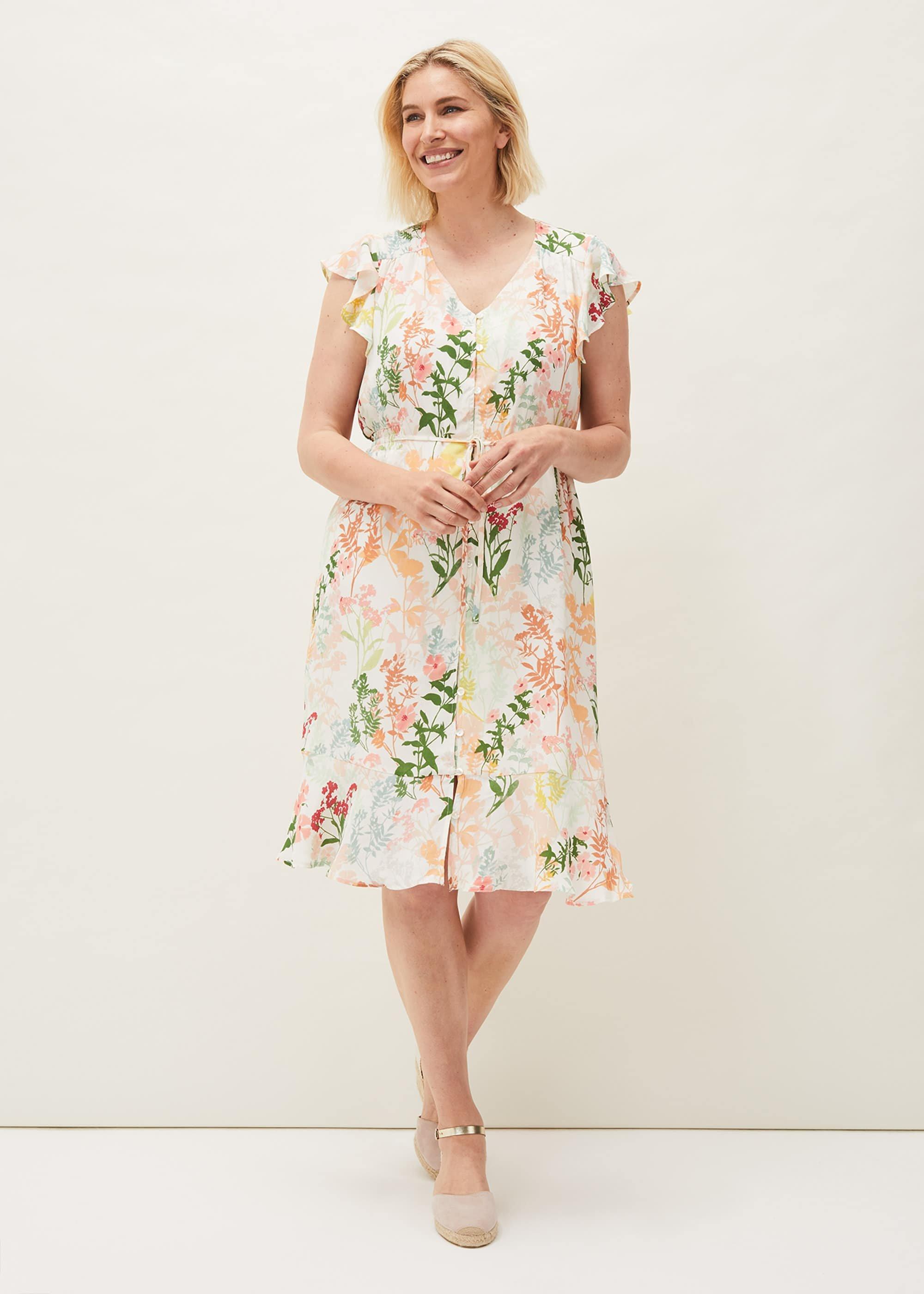 Remee Floral Shirt Dress