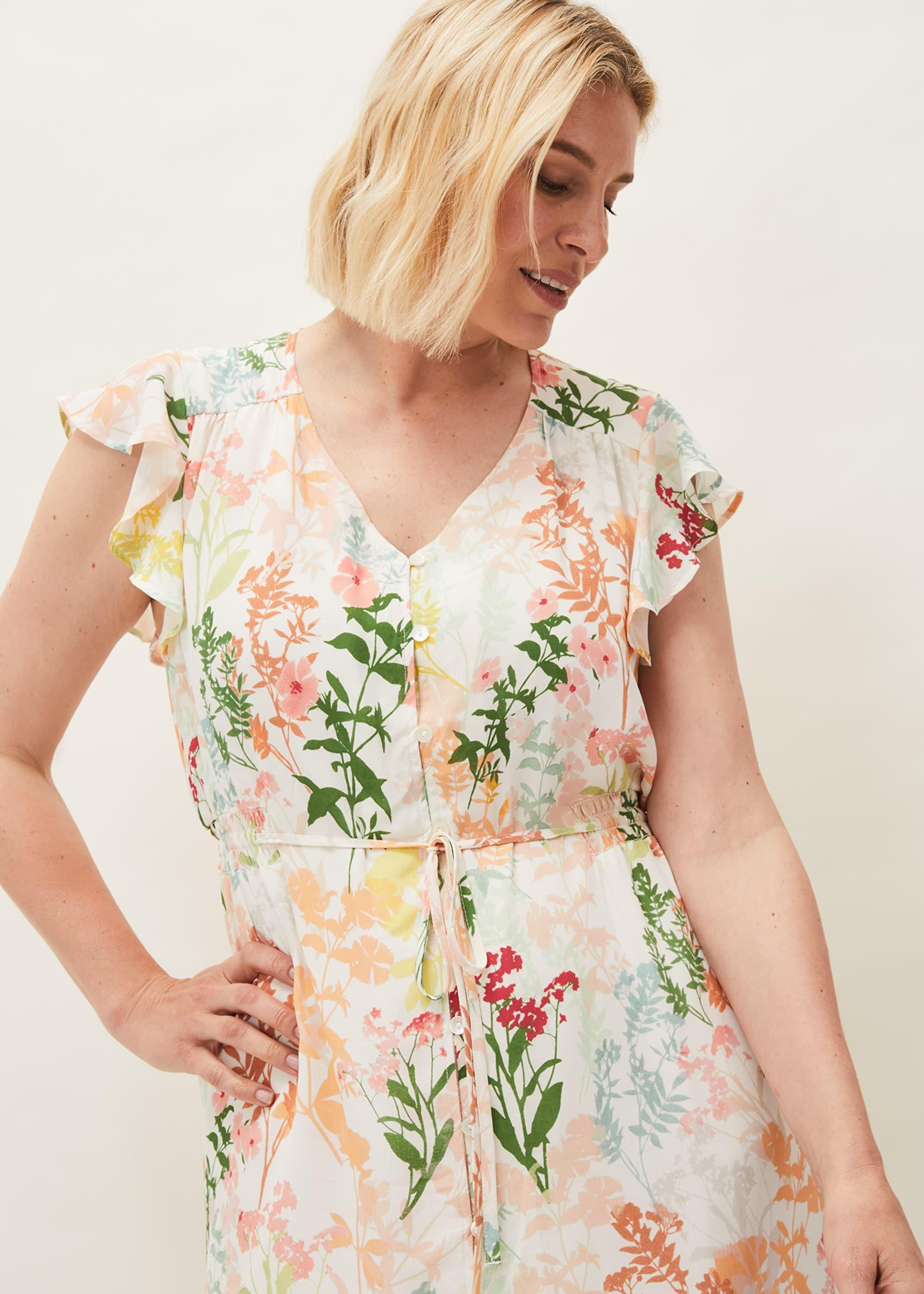 Remee Floral Shirt Dress
