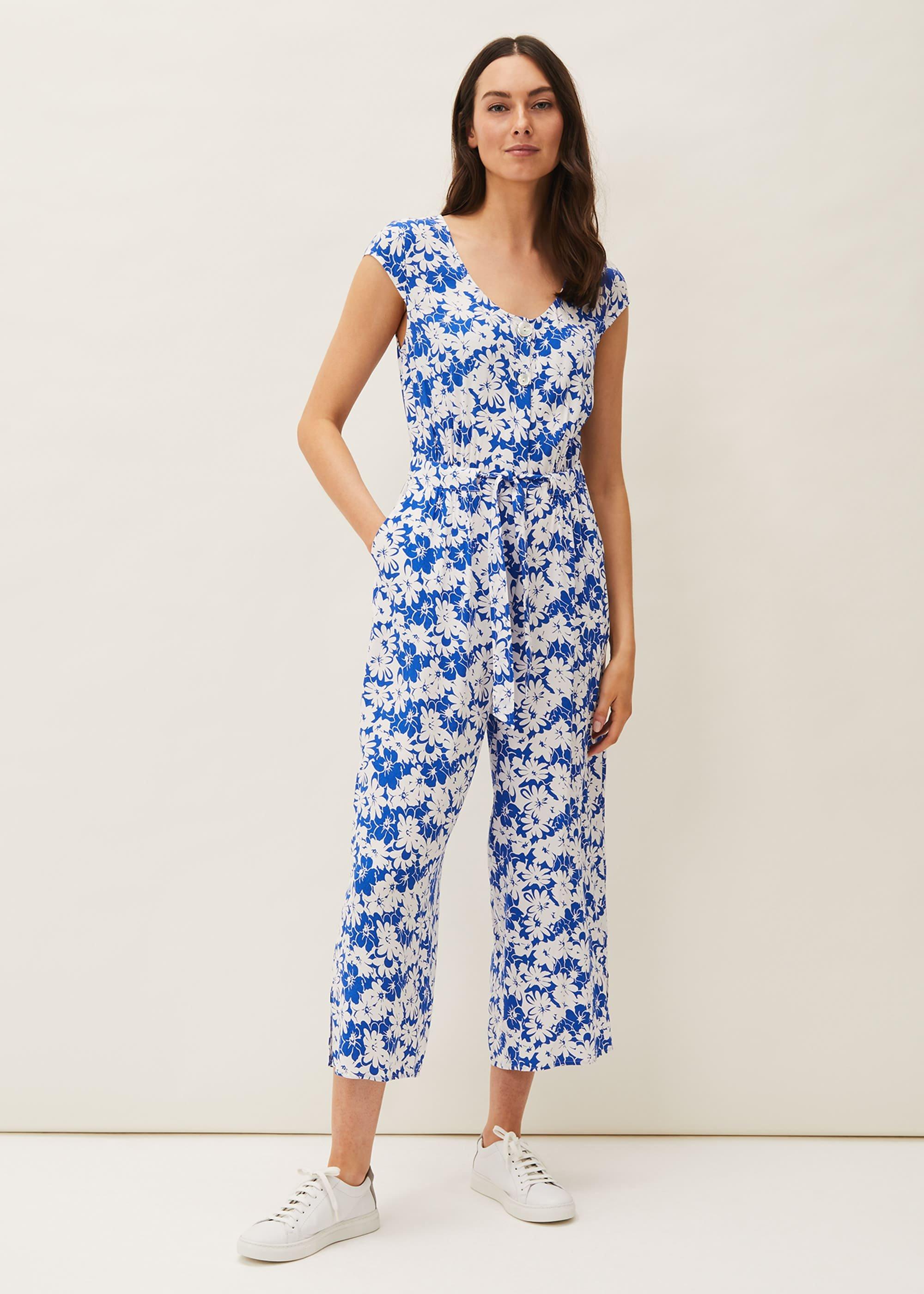 Nerissa Floral Wide Leg Jumpsuit