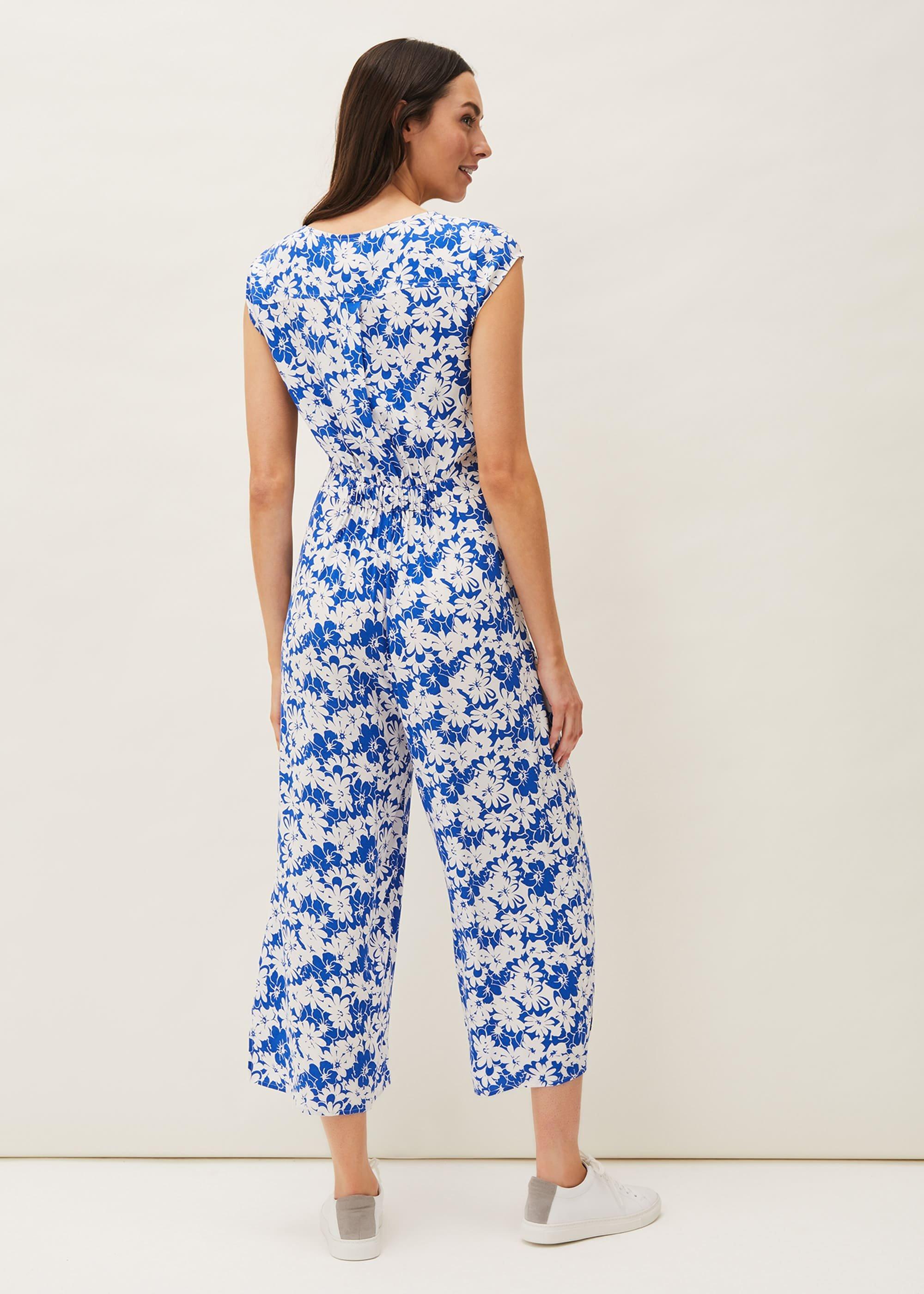 Nerissa Floral Wide Leg Jumpsuit