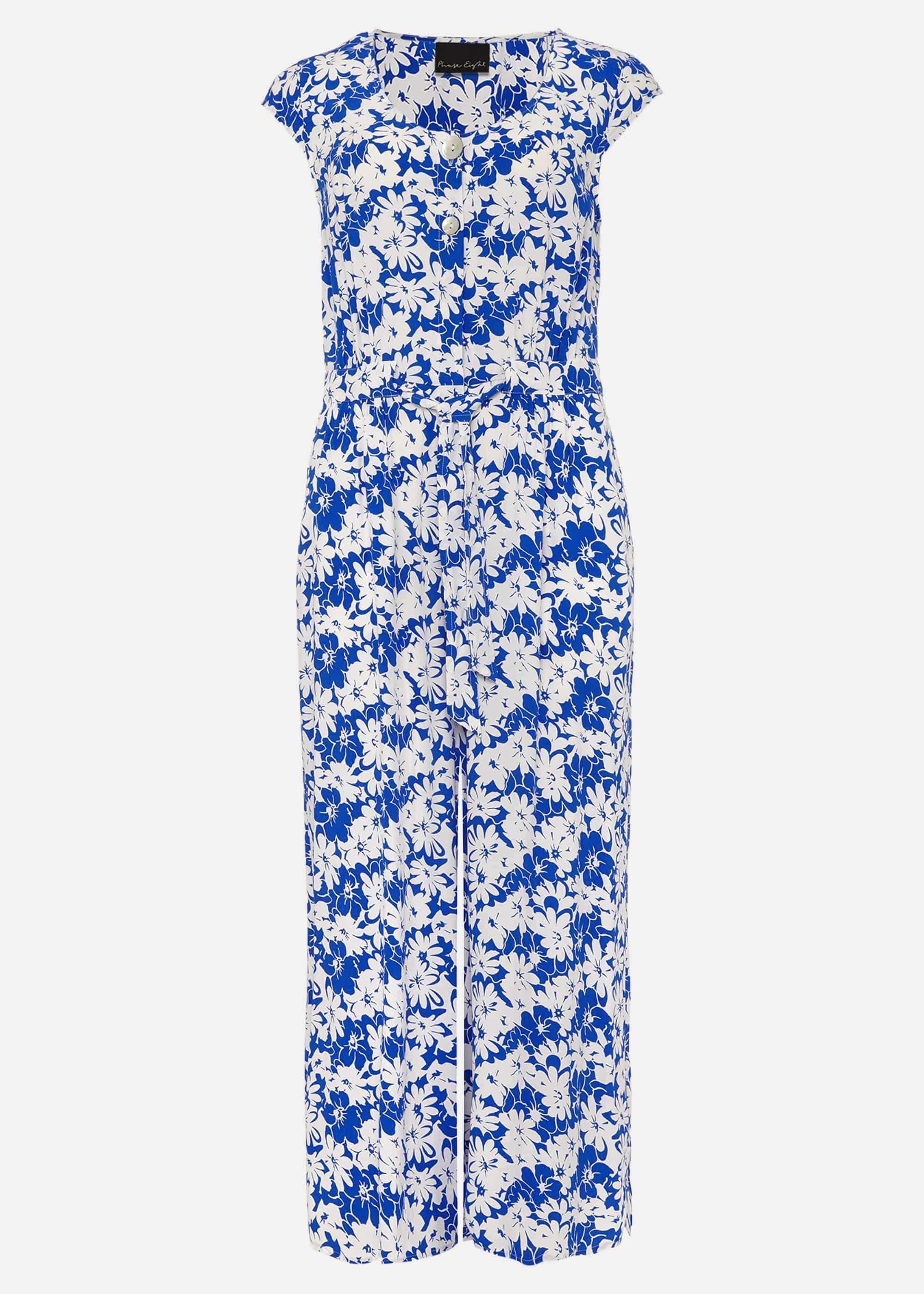 Nerissa Floral Wide Leg Jumpsuit