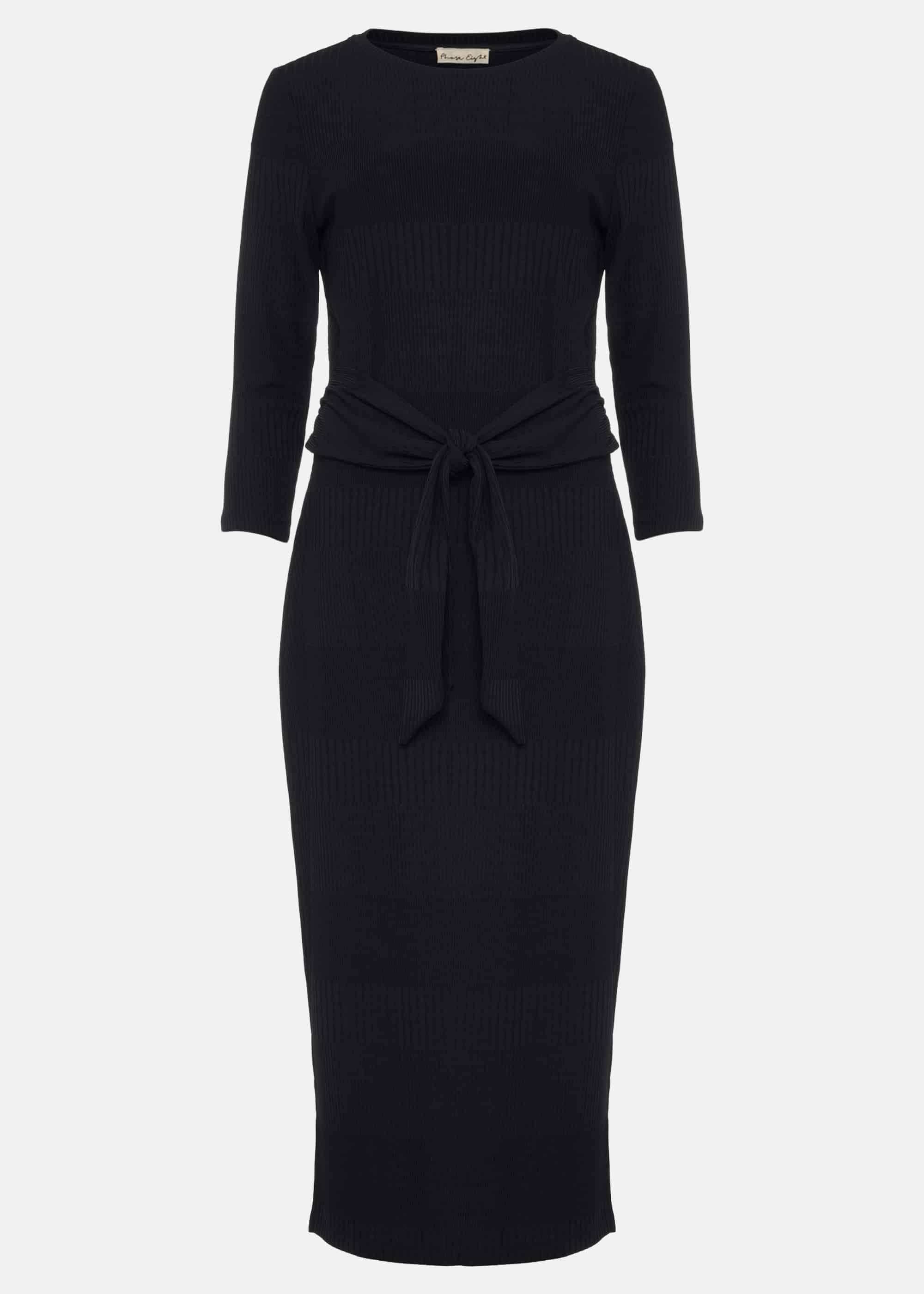 Yazmina Long Sleeve Ribbed Dress