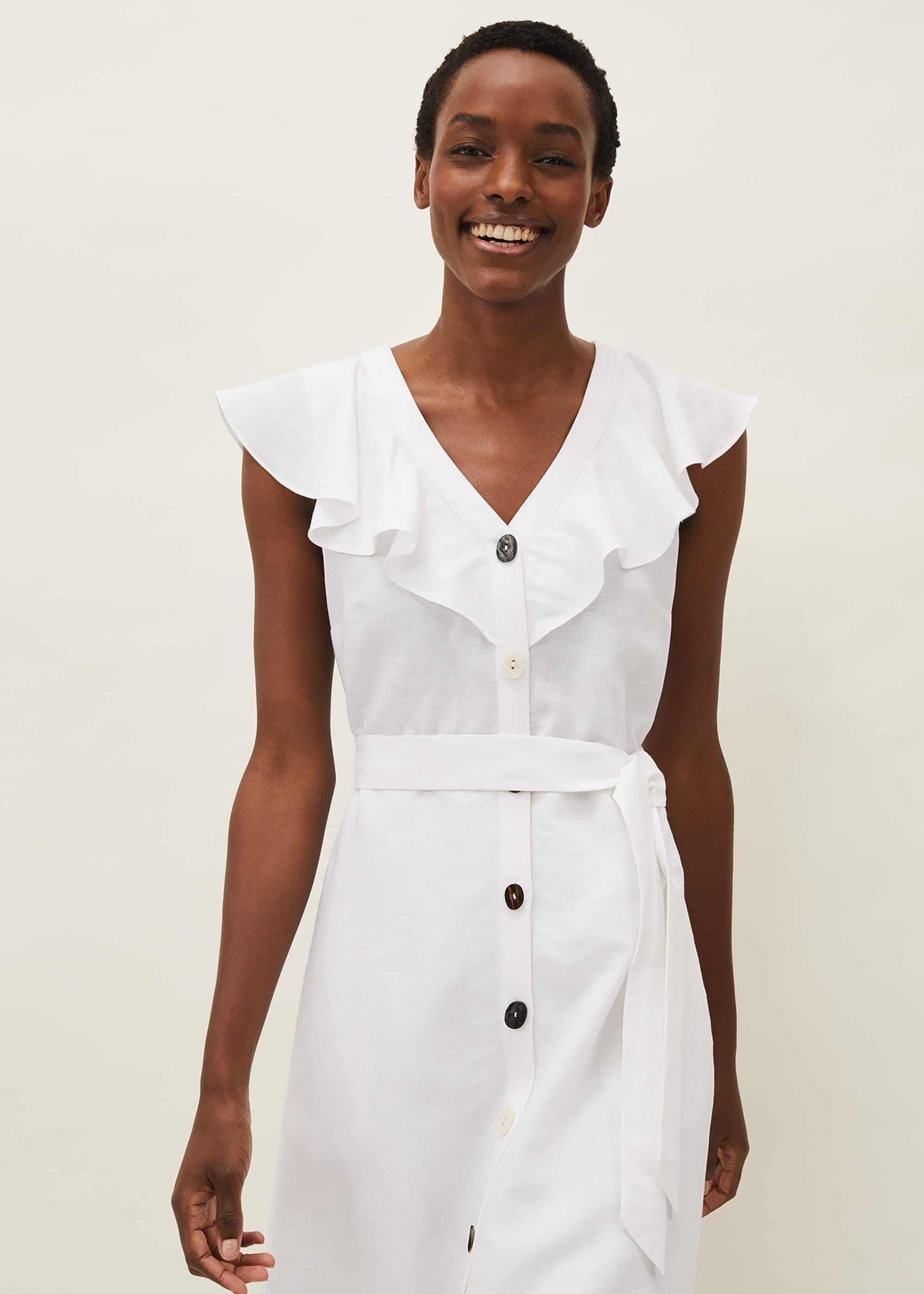 Jemima Linen Shirt Dress