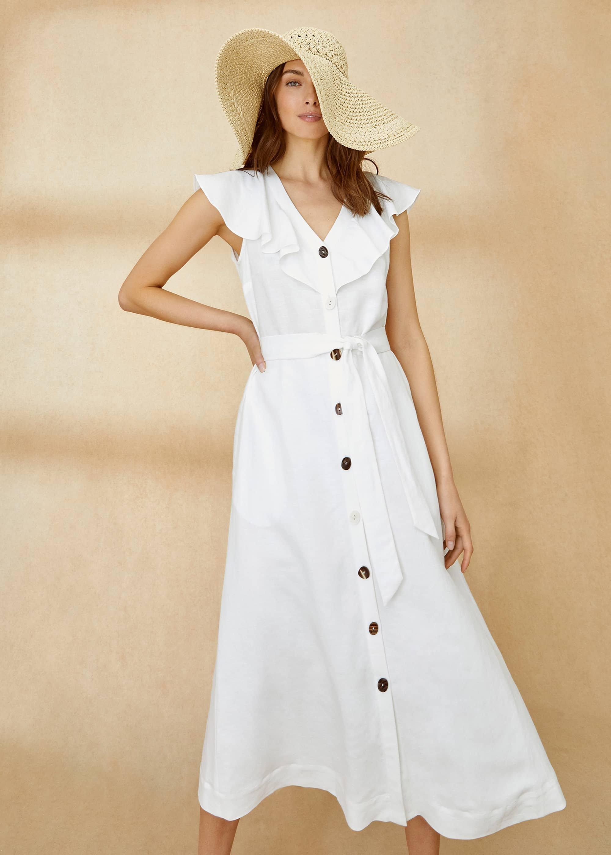 Jemima Linen Shirt Dress