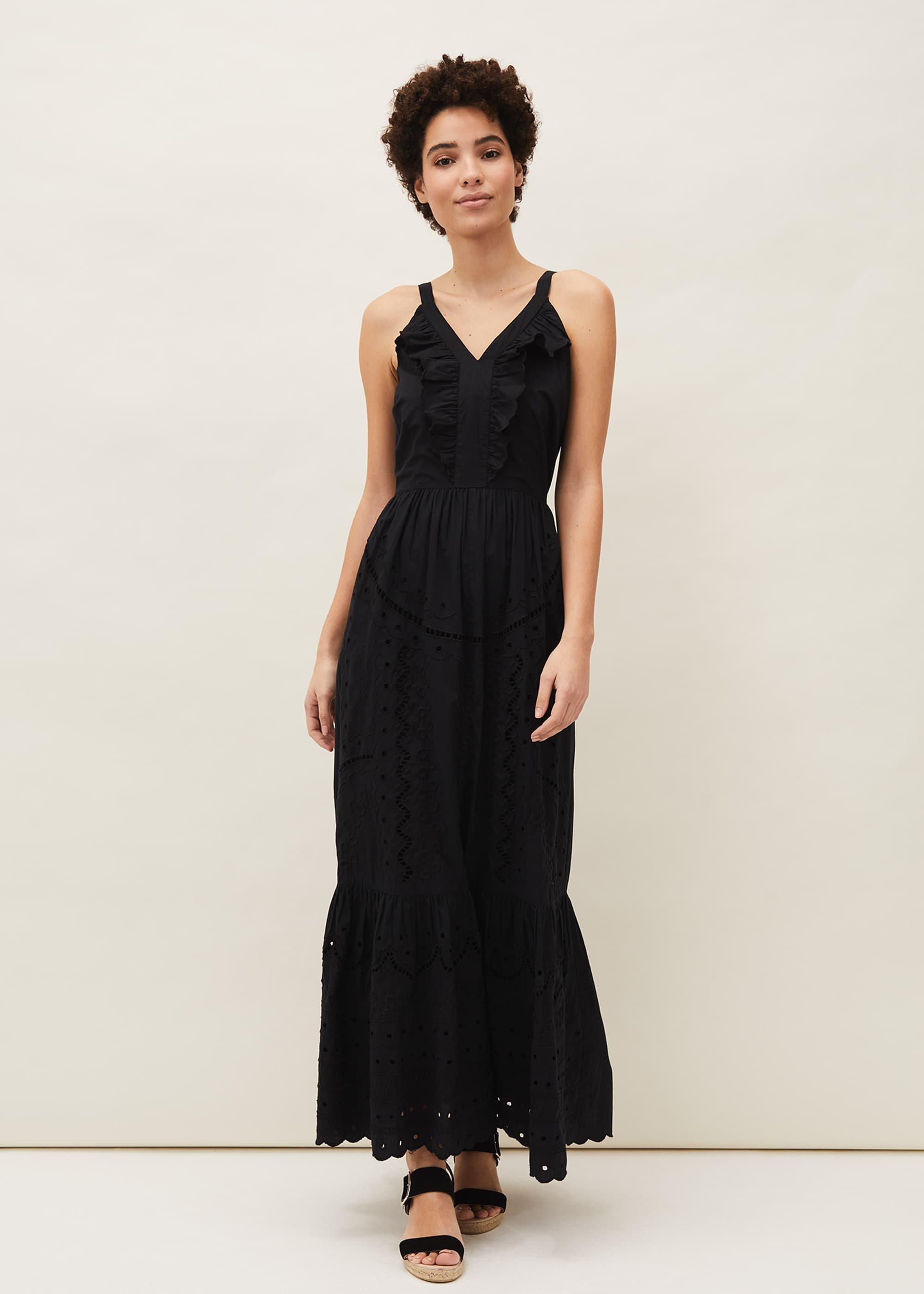 Tallie Broderie Maxi Dress