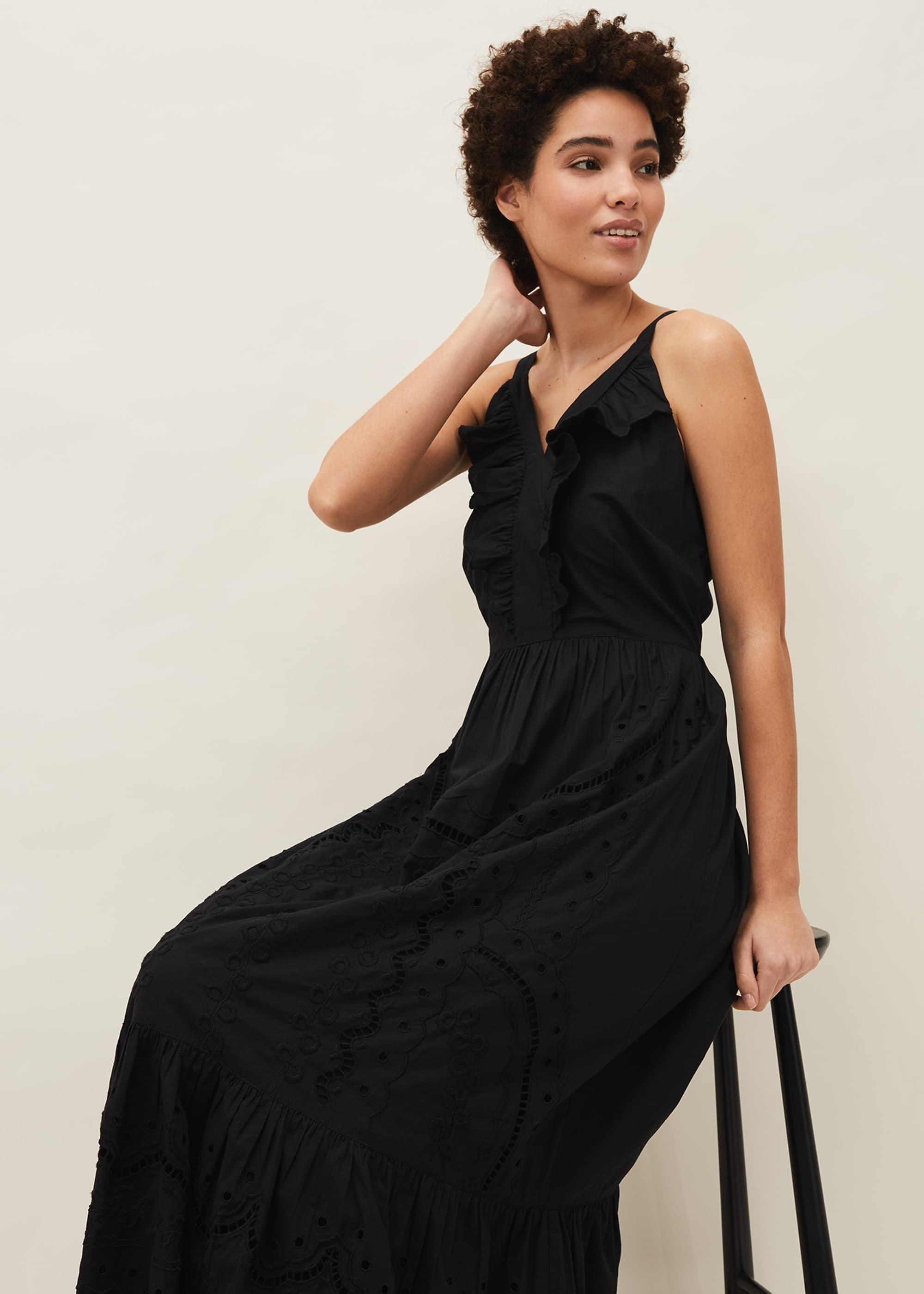 Tallie Broderie Maxi Dress