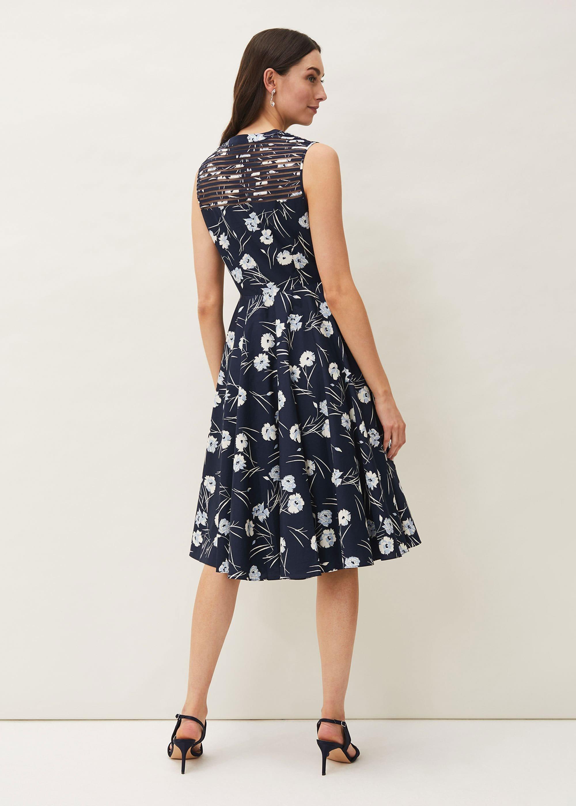 Neha Floral Print Dress