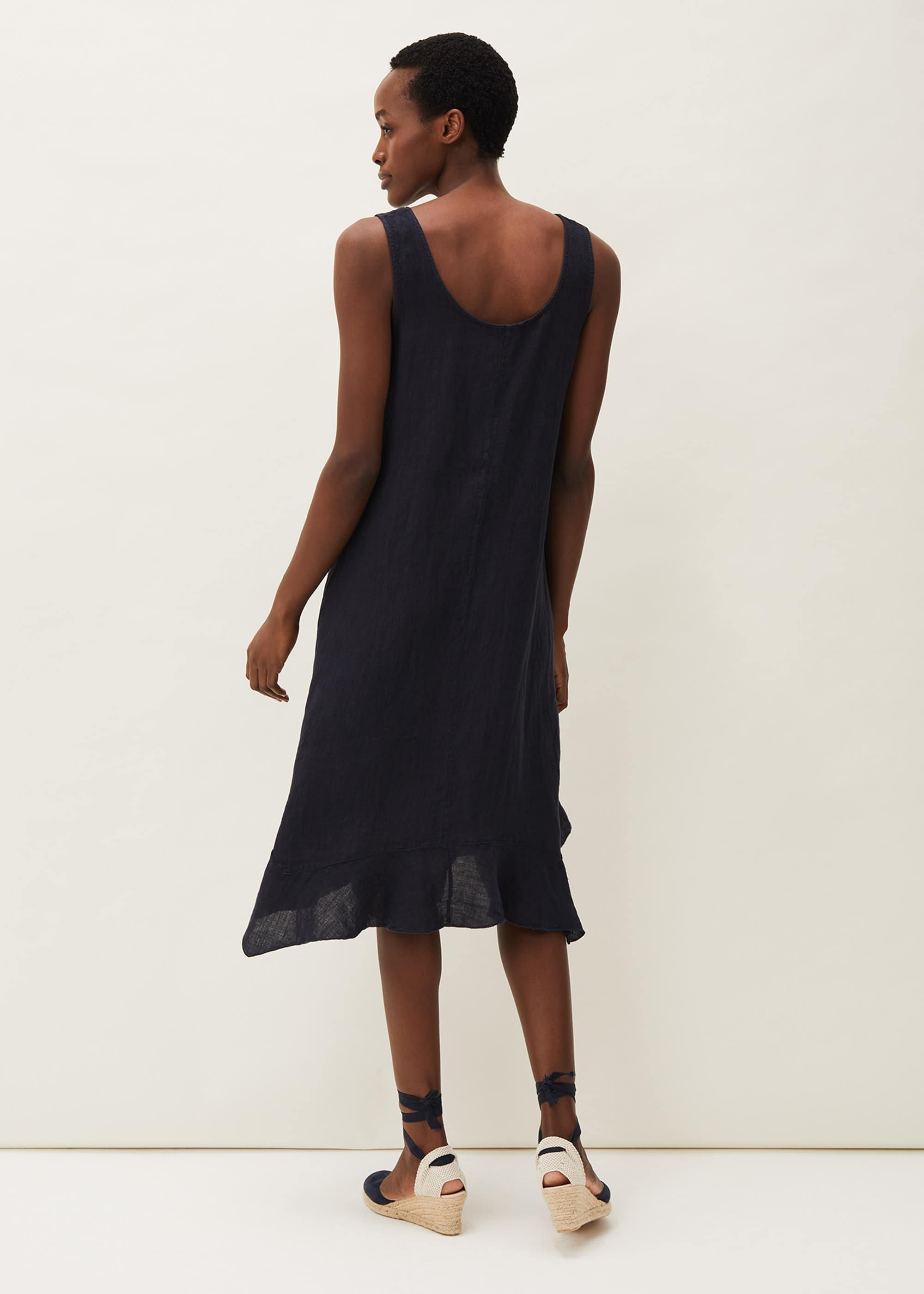 Beverly Linen Swing Dress