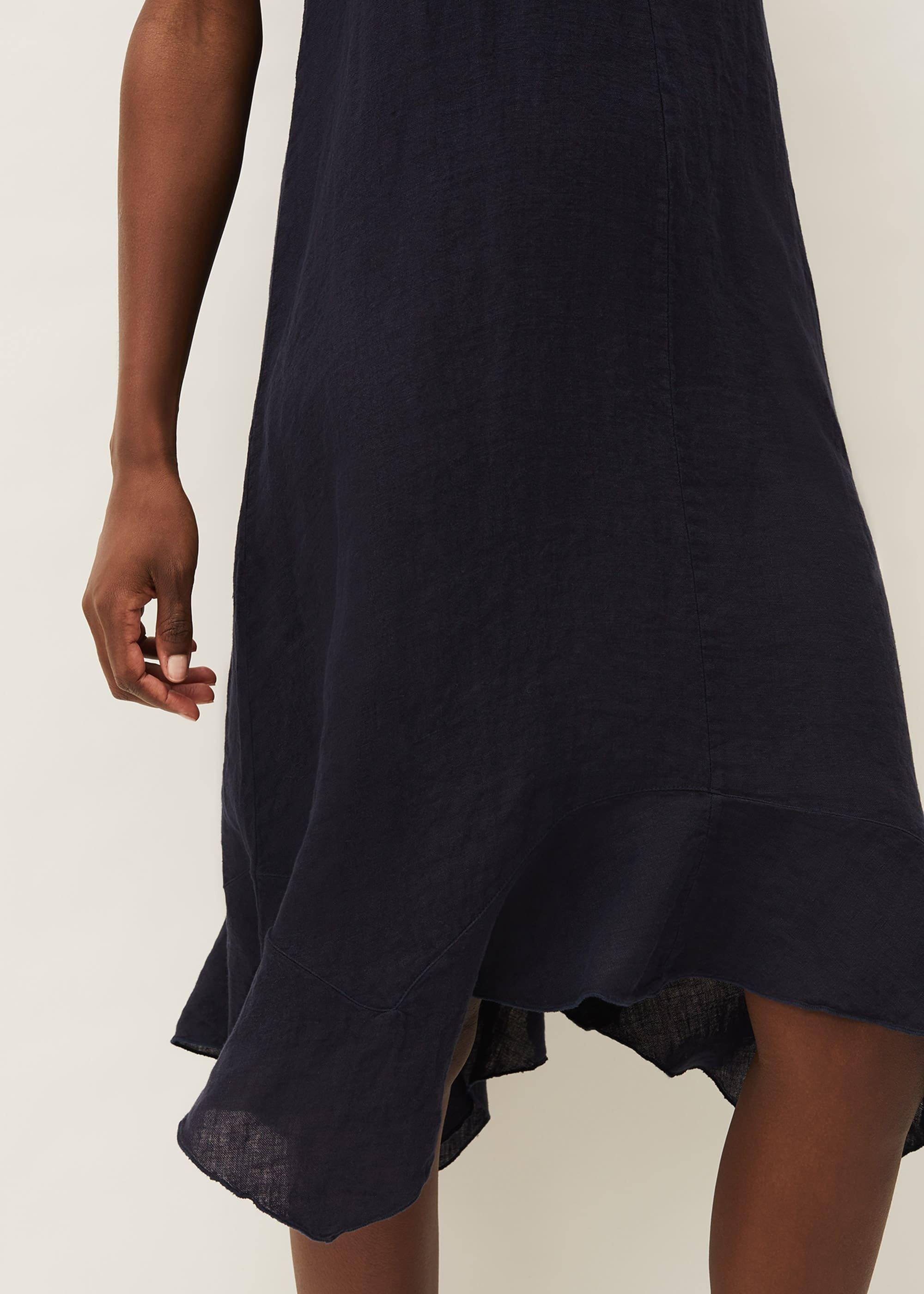 Beverly Linen Swing Dress
