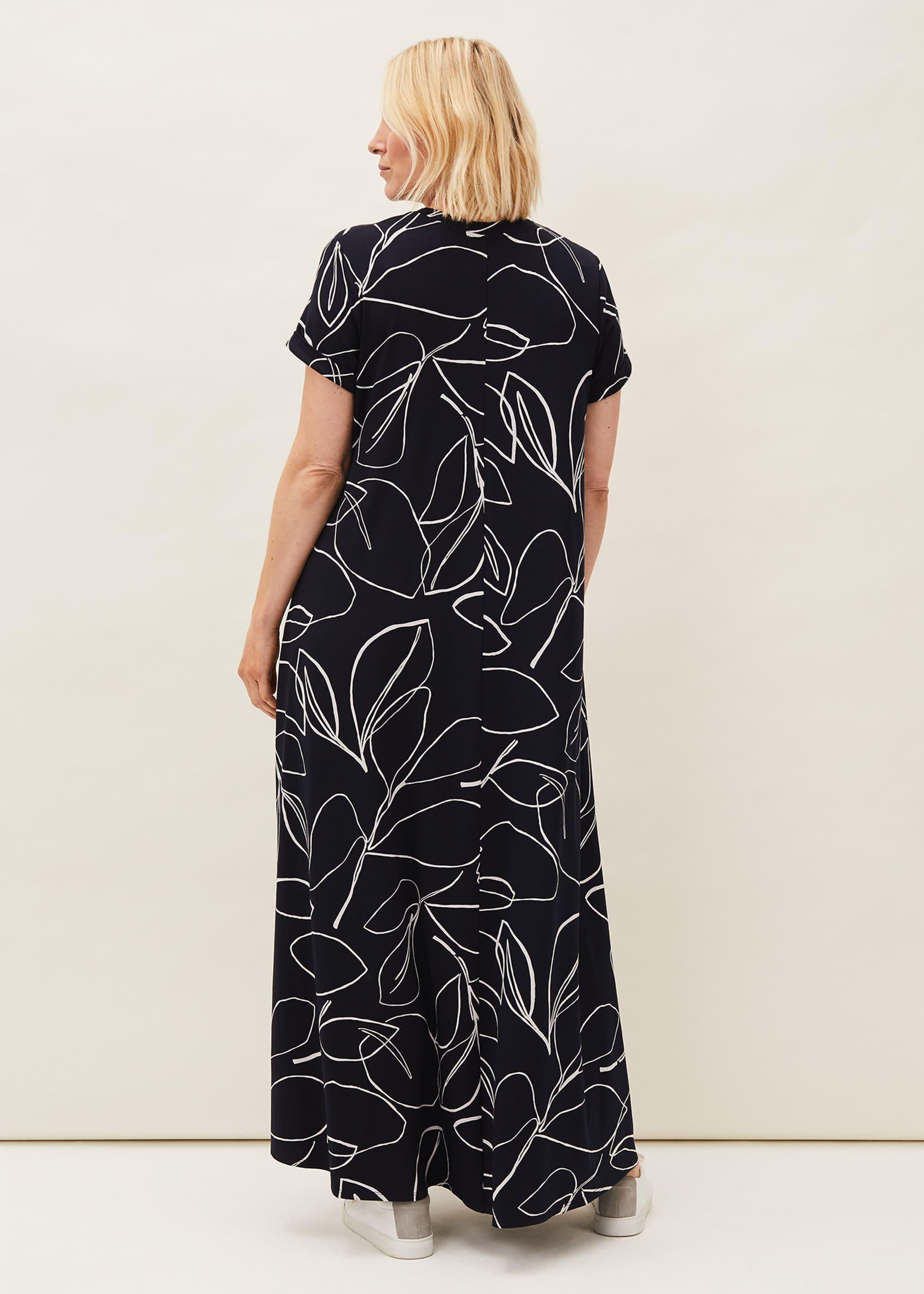 Fifi Floral T-Shirt Maxi Dress