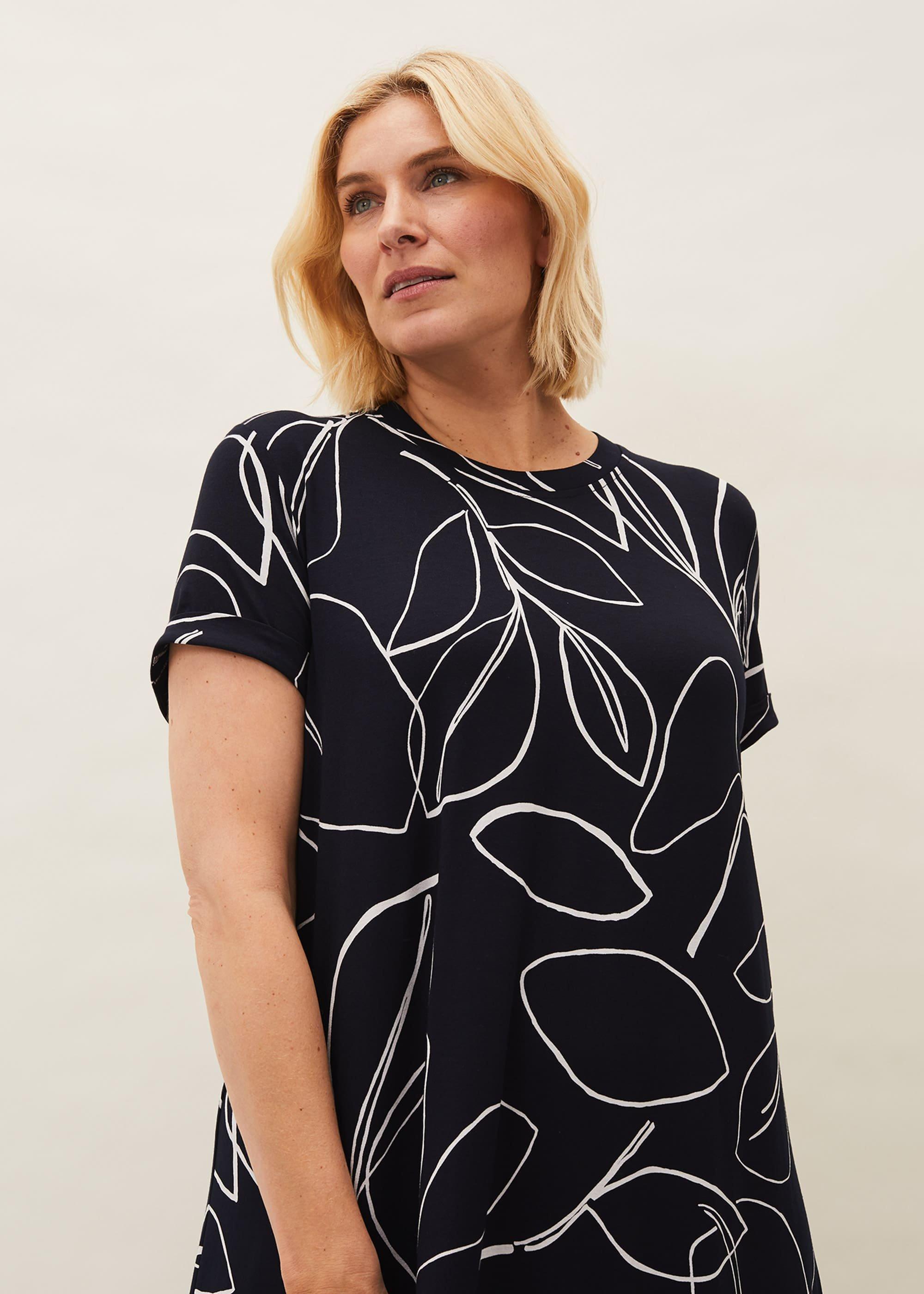 Fifi Floral T-Shirt Maxi Dress