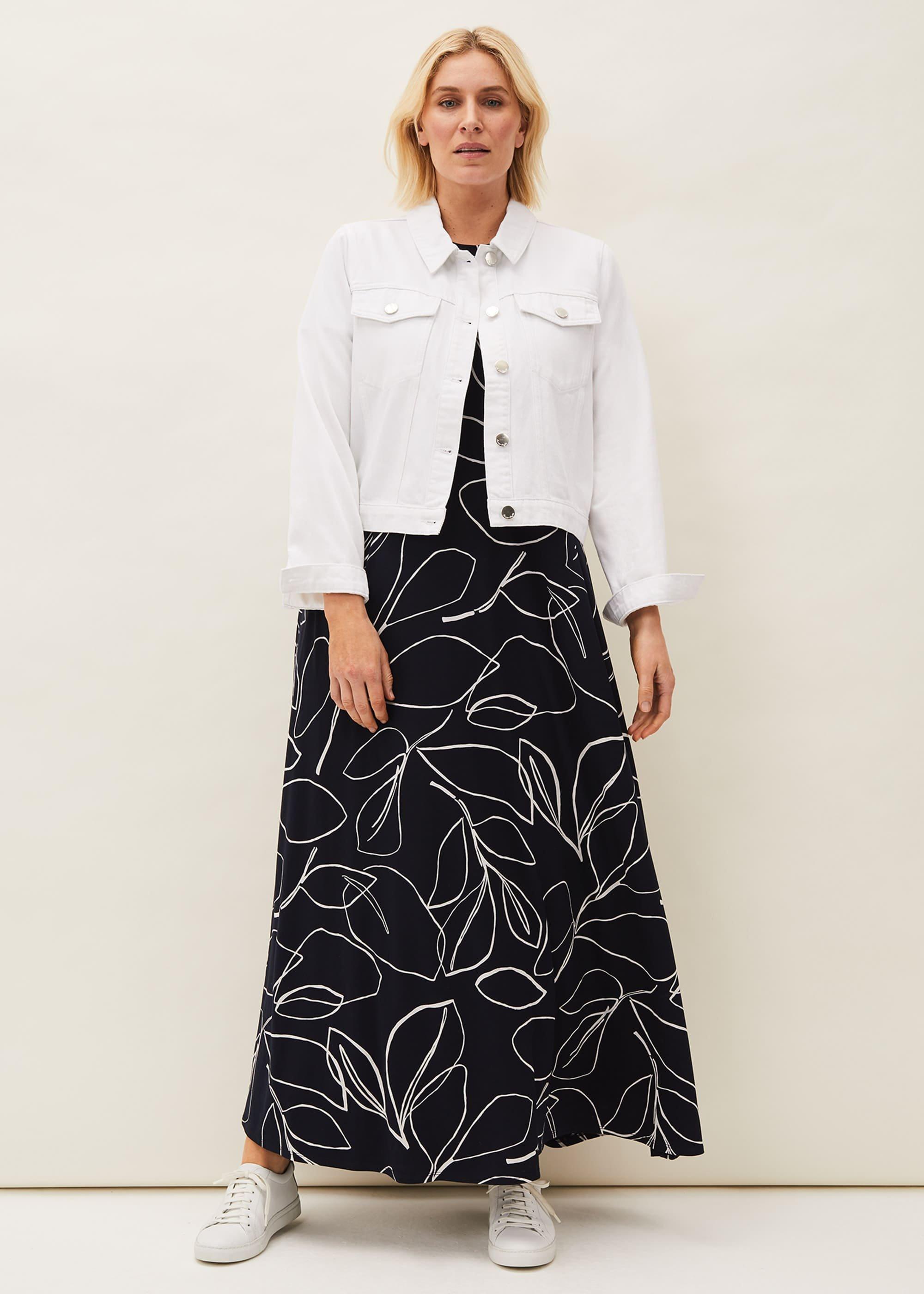 Fifi Floral T-Shirt Maxi Dress