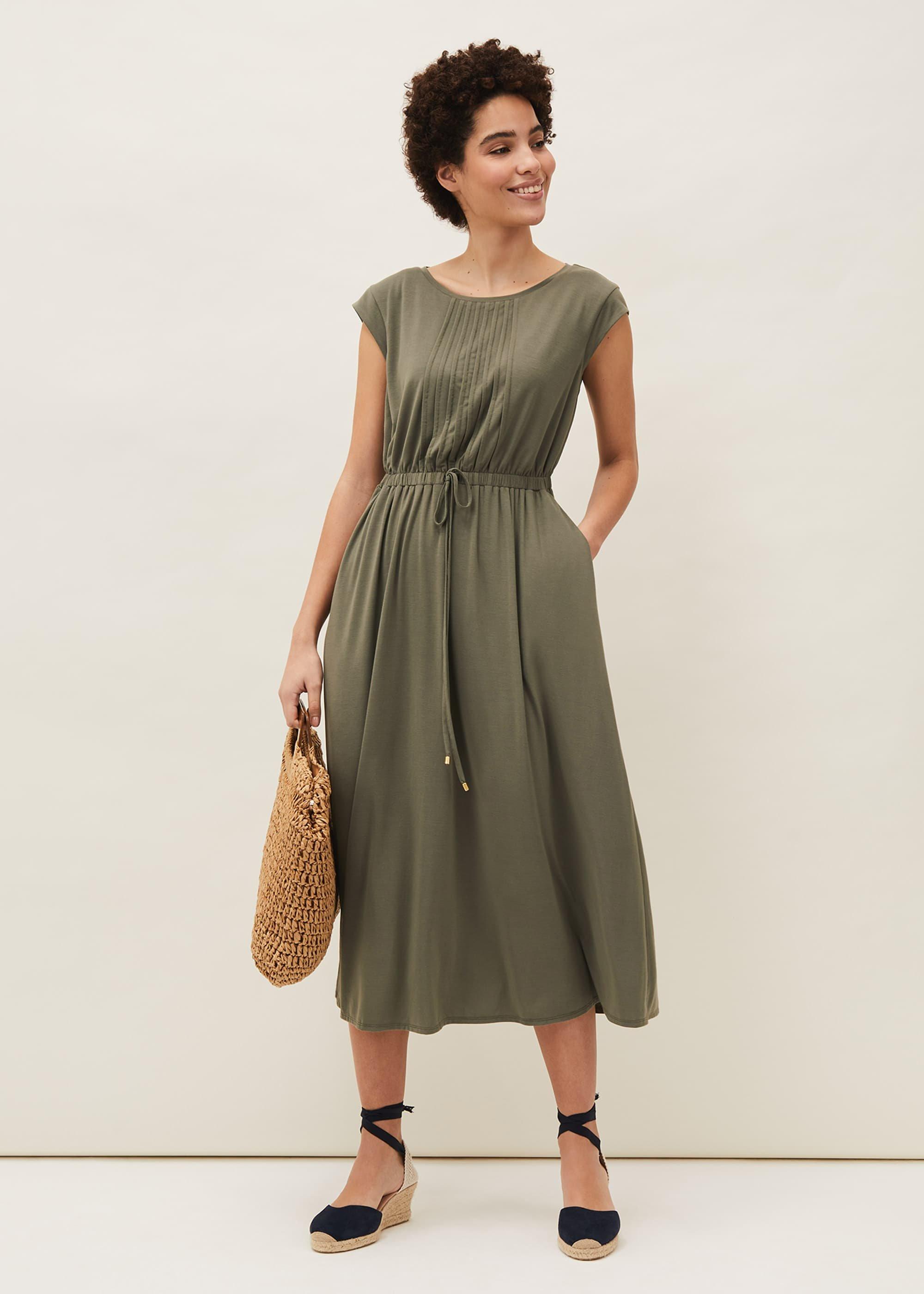 Rosanna Pintuck Jersey Dress