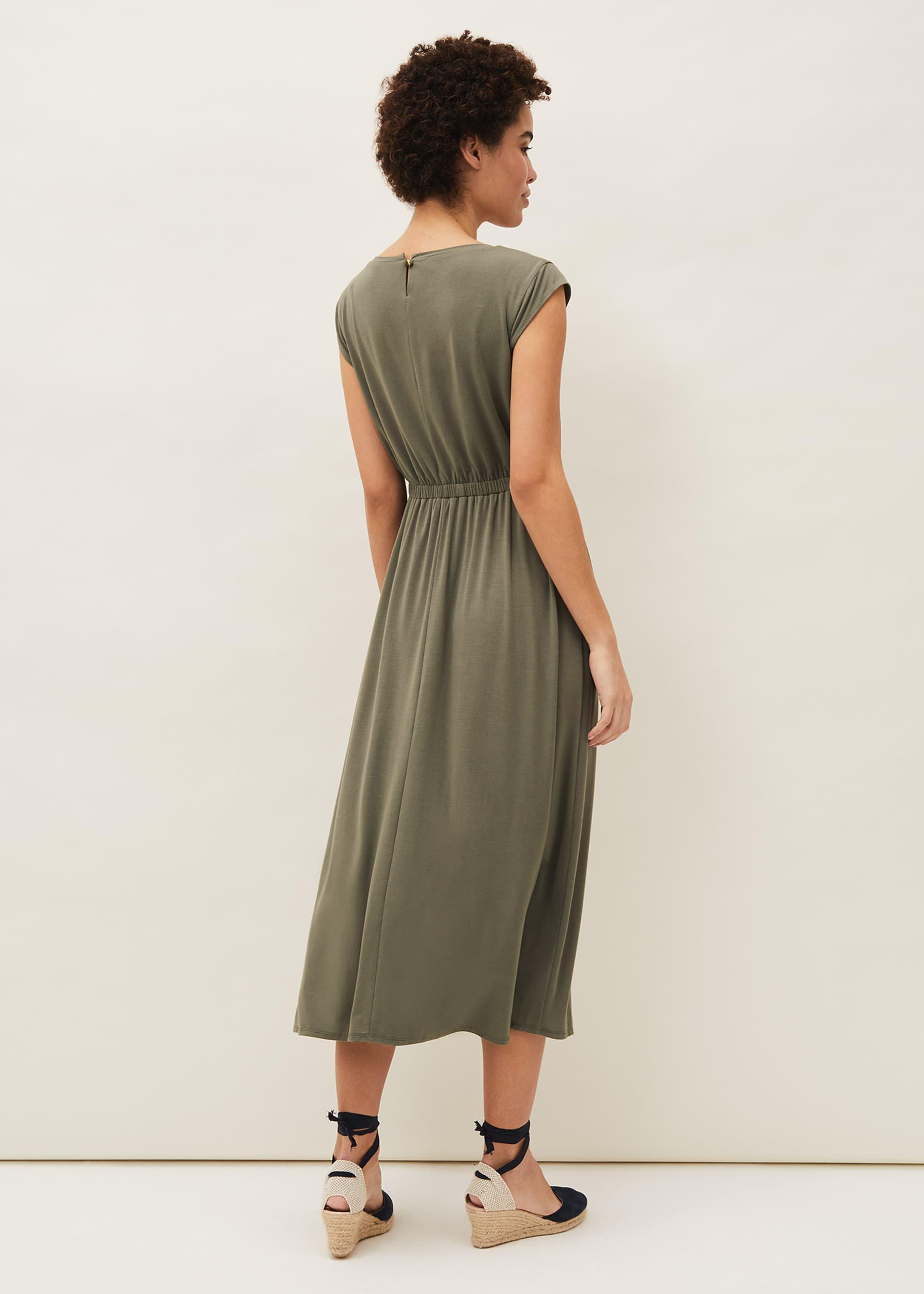 Rosanna Pintuck Jersey Dress