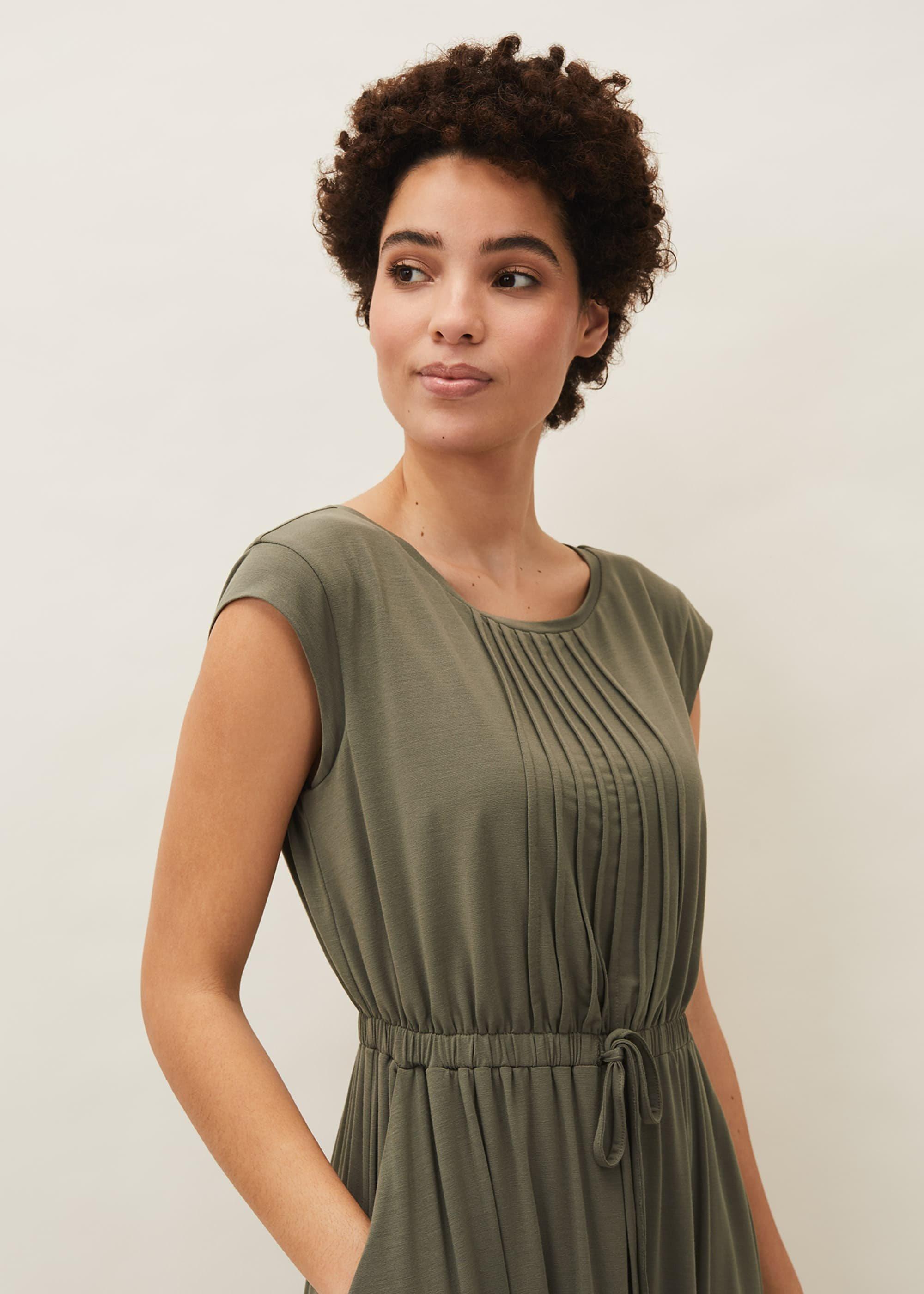 Rosanna Pintuck Jersey Dress