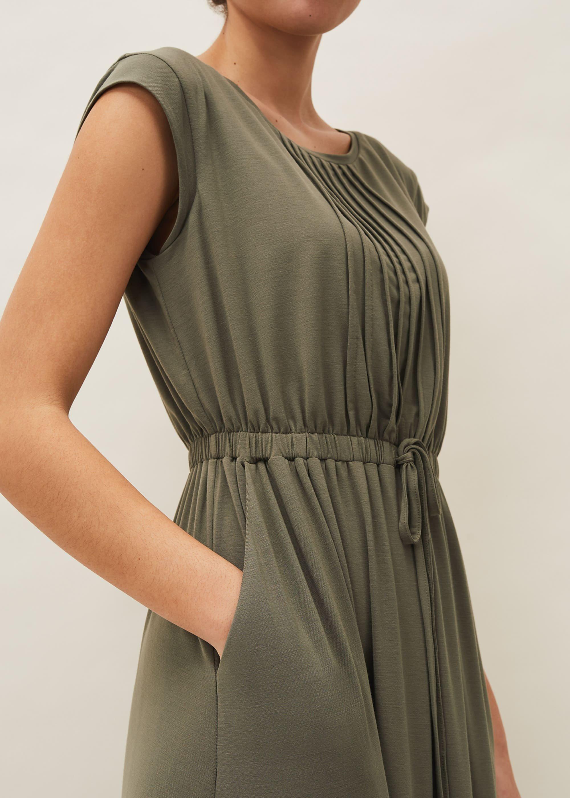 Rosanna Pintuck Jersey Dress