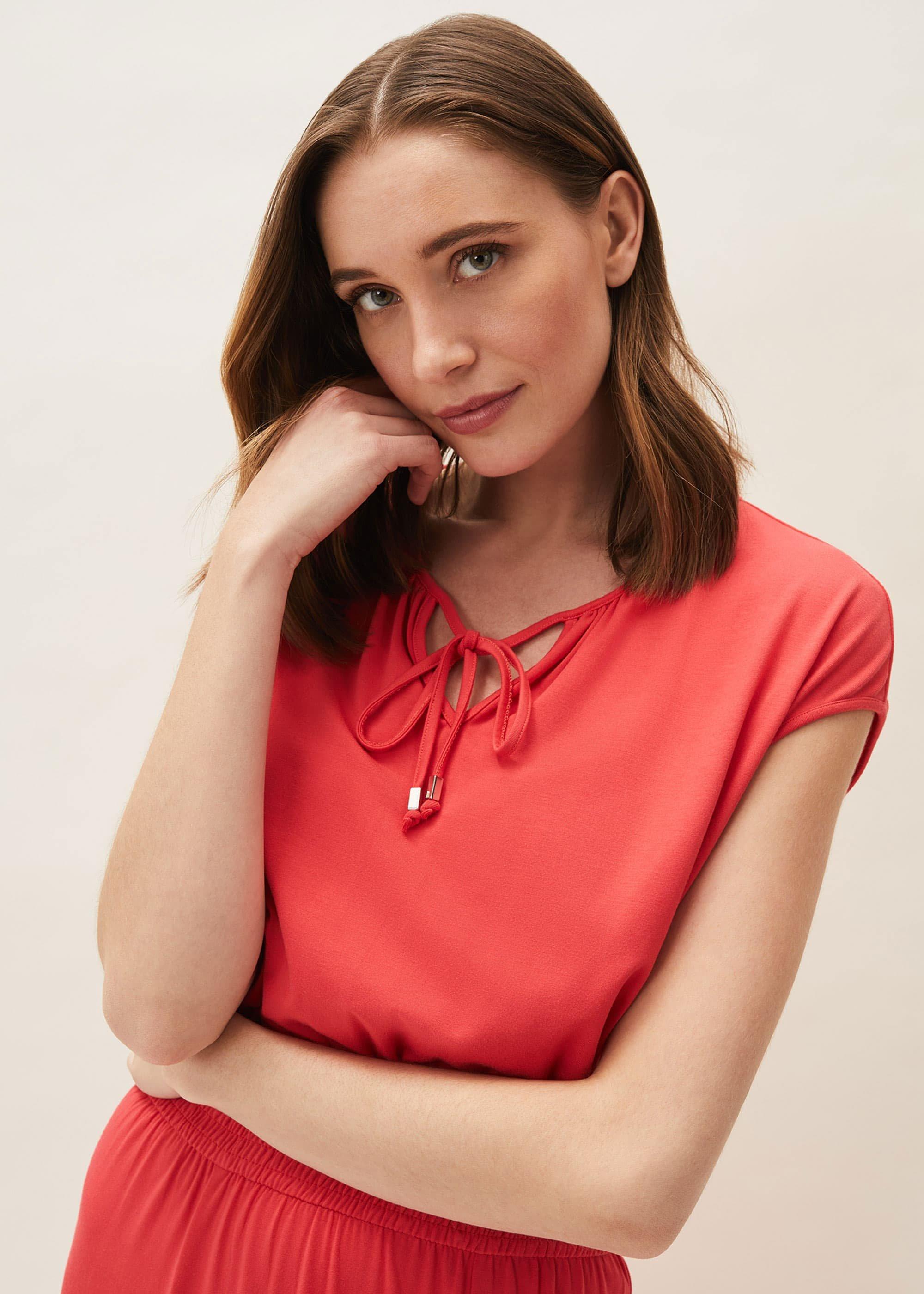 Kiera Jersey Shirred Waist Midi Dress