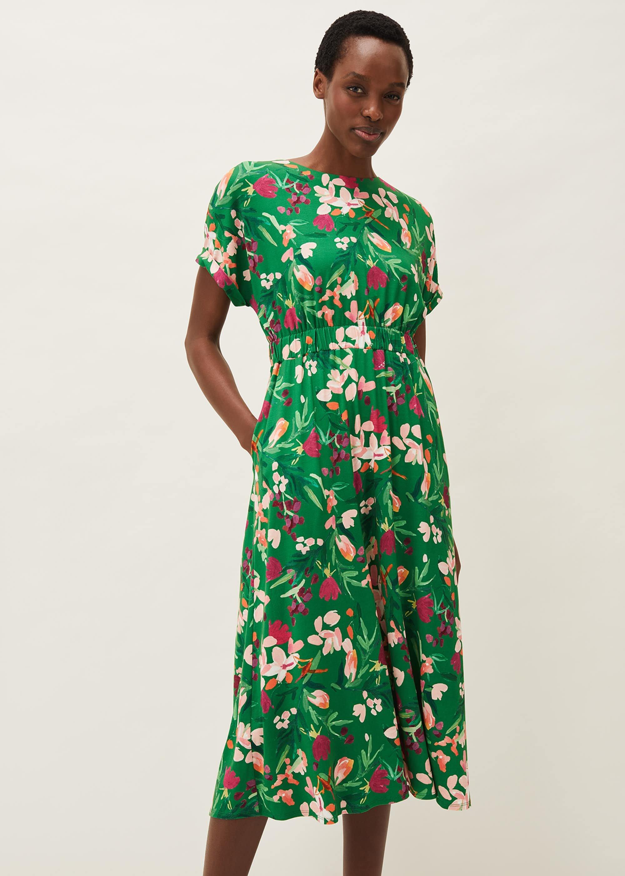 Dian Floral Print Dress