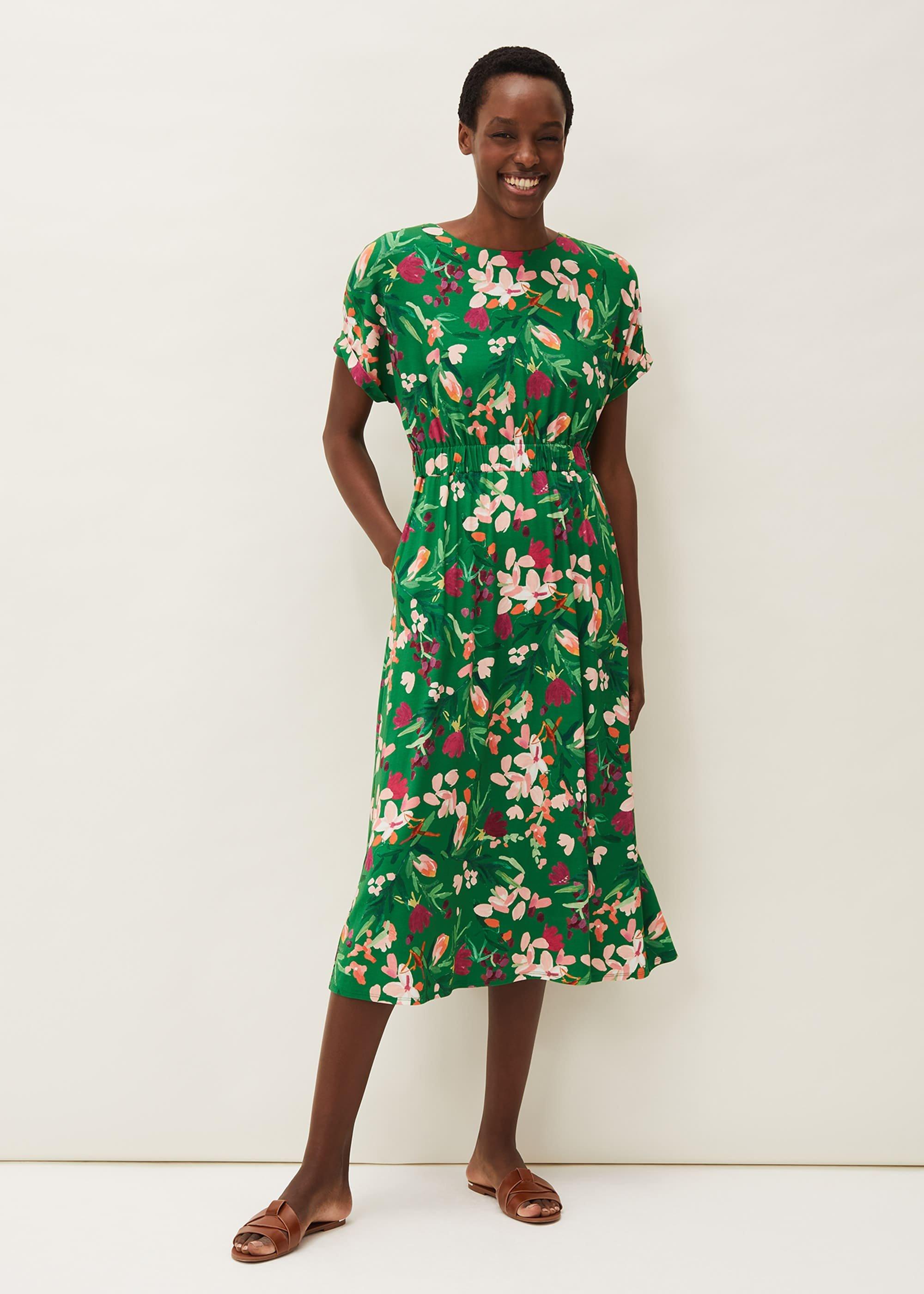 Dian Floral Print Dress