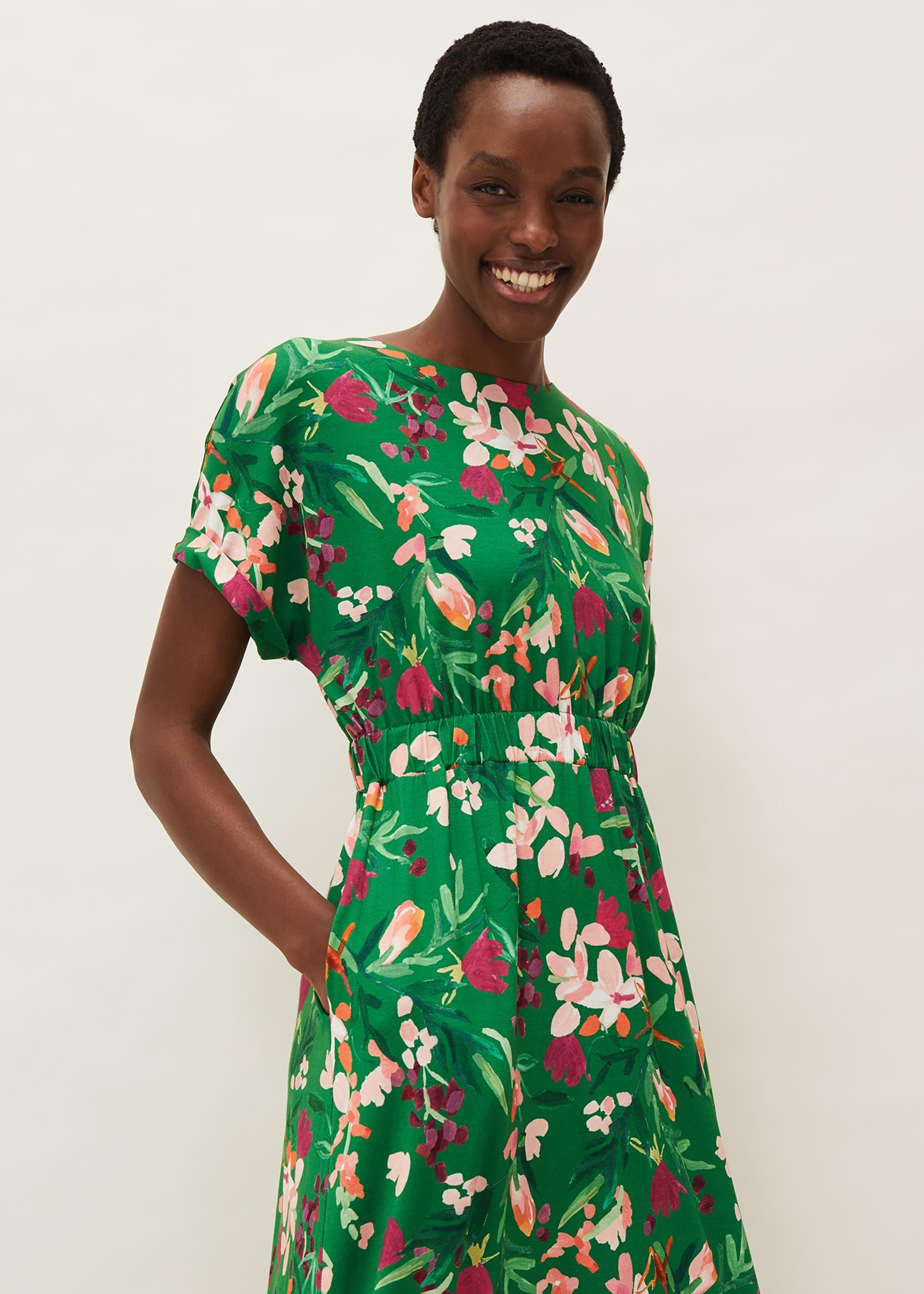 Dian Floral Print Dress