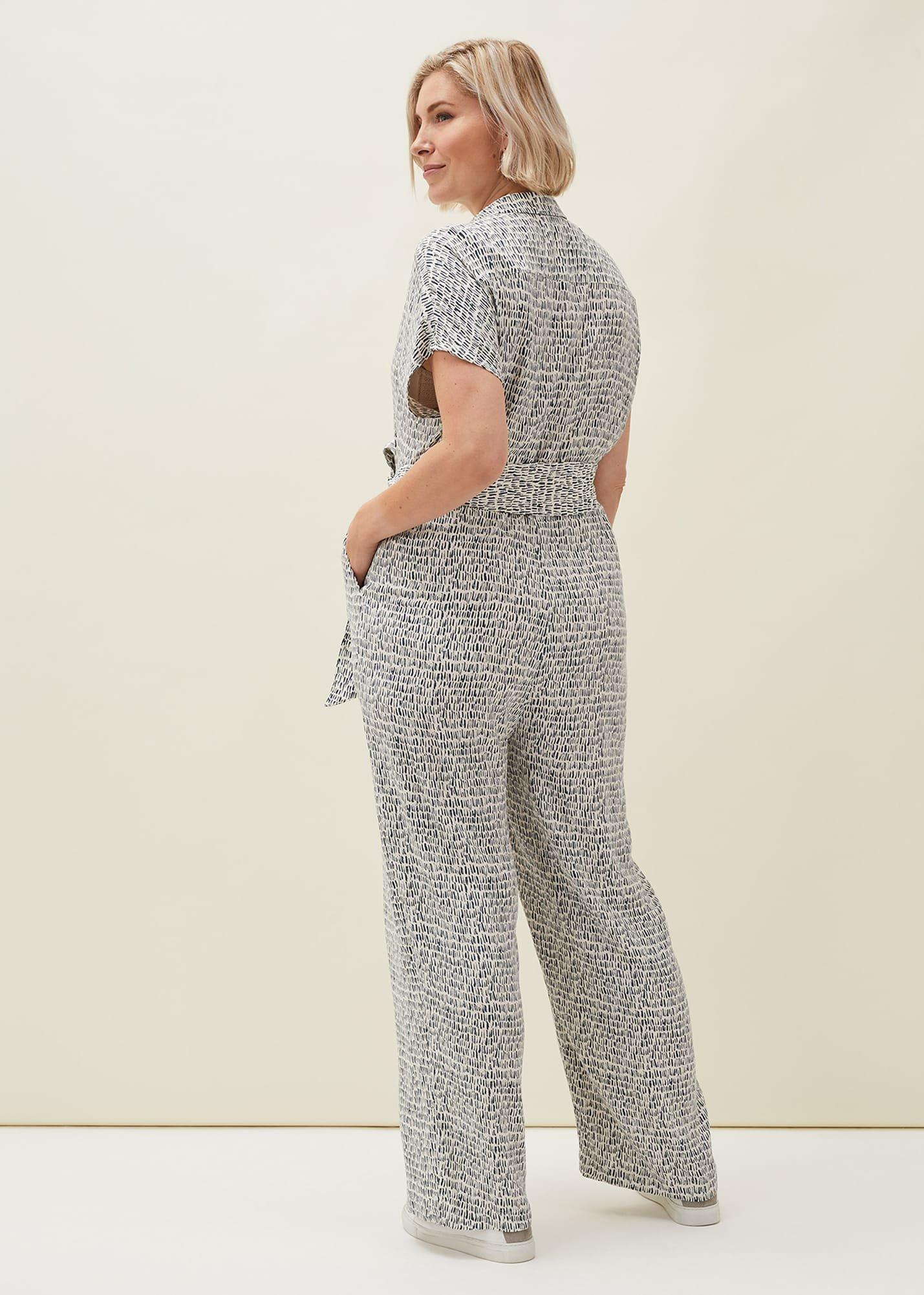Paige Abstract Print Jumpsuit