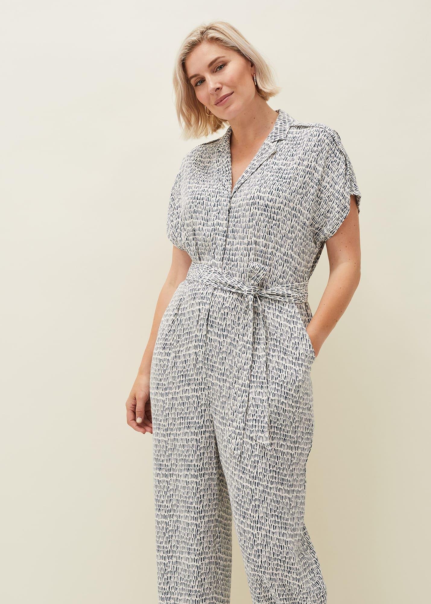 Paige Abstract Print Jumpsuit