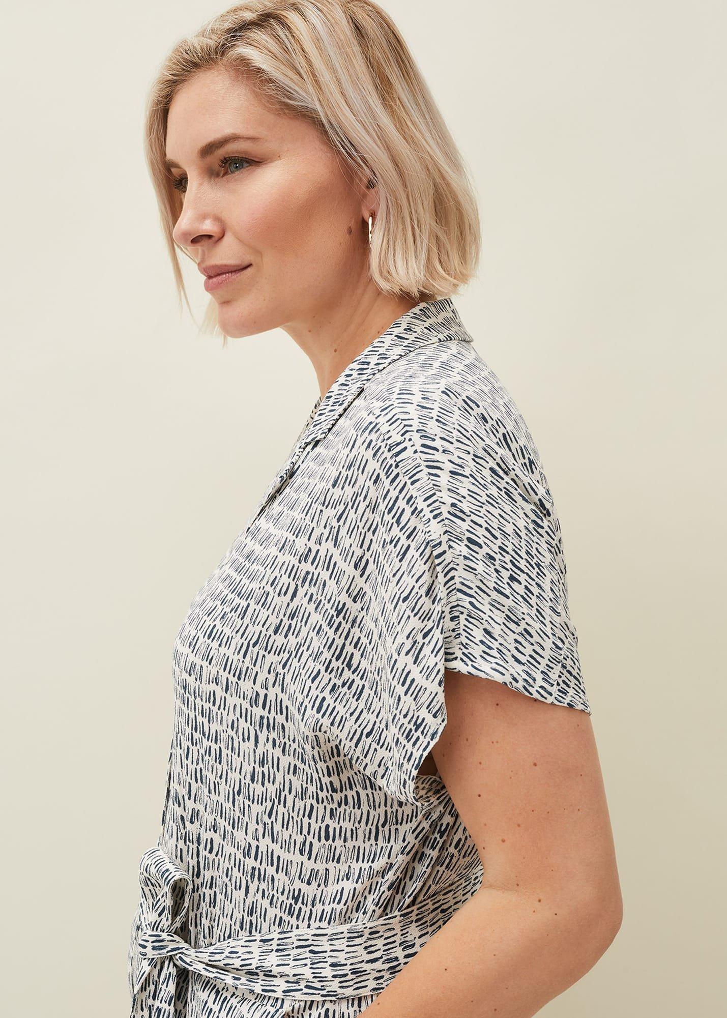 Paige Abstract Print Jumpsuit