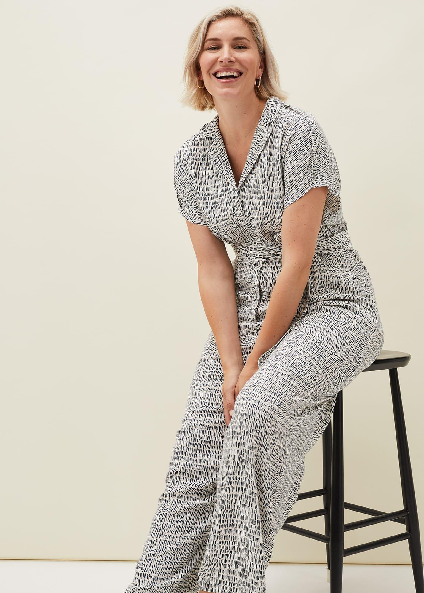 Paige Abstract Print Jumpsuit