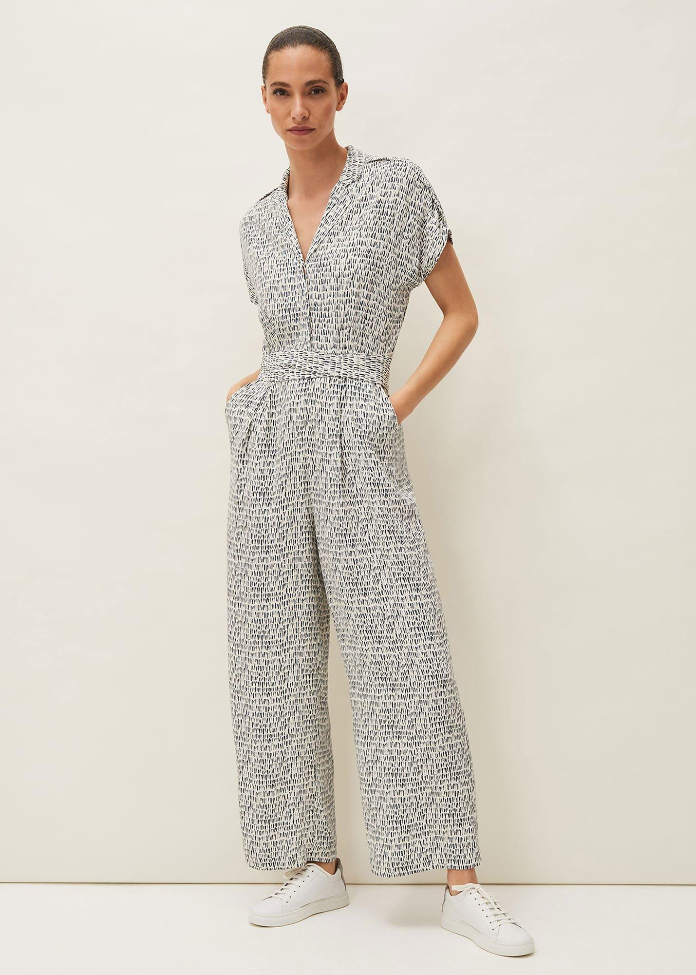 Paige Abstract Print Jumpsuit
