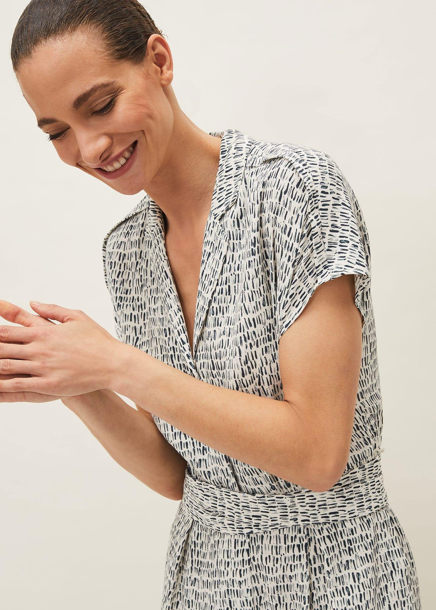 Paige Abstract Print Jumpsuit