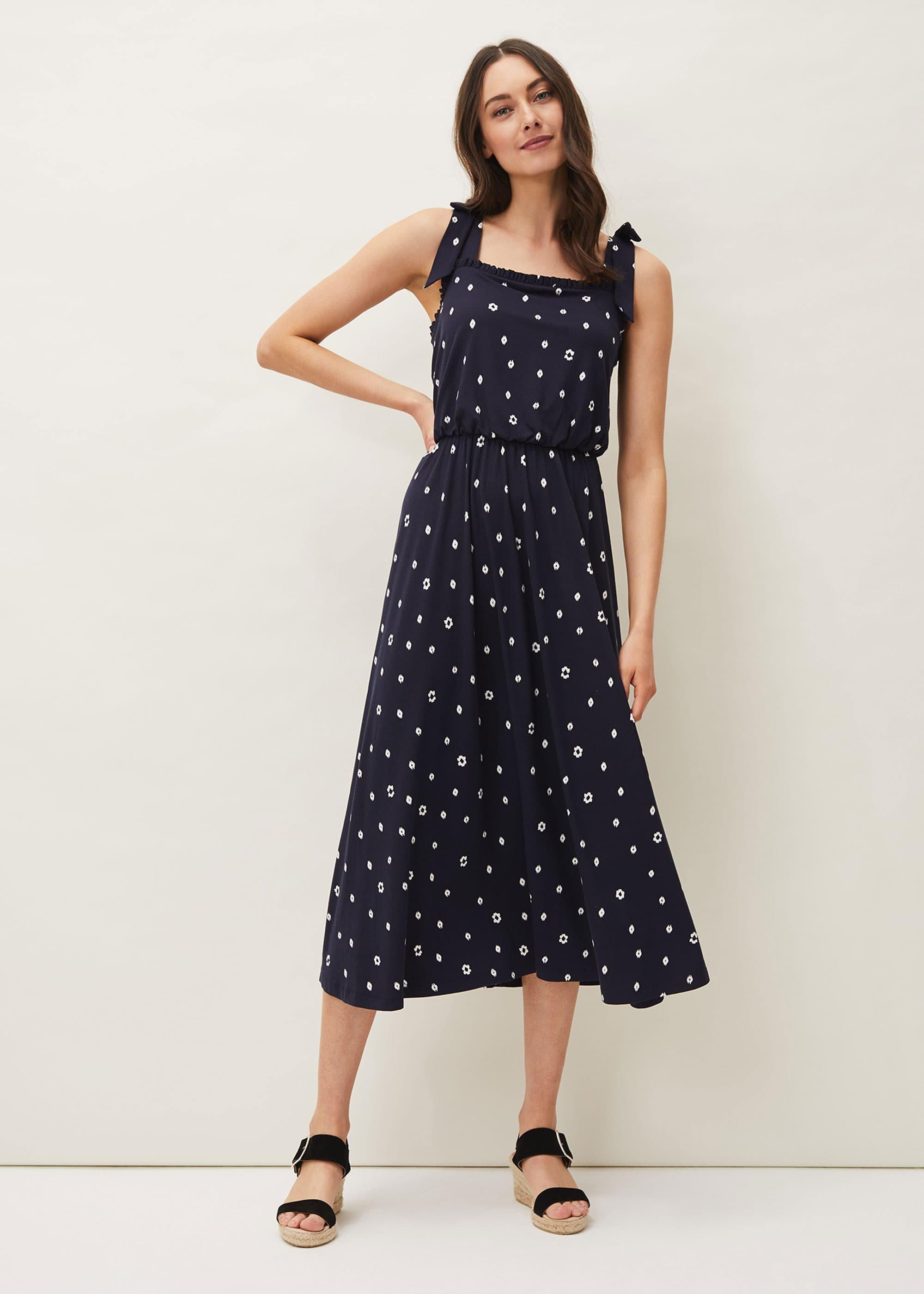 Allanna Floral Midi Dress