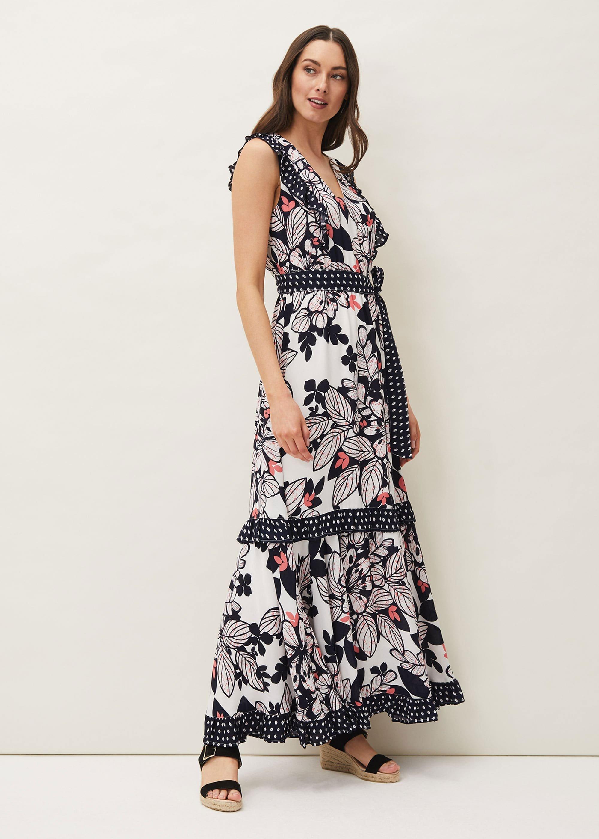 Suki Floral Tiered Maxi Dress