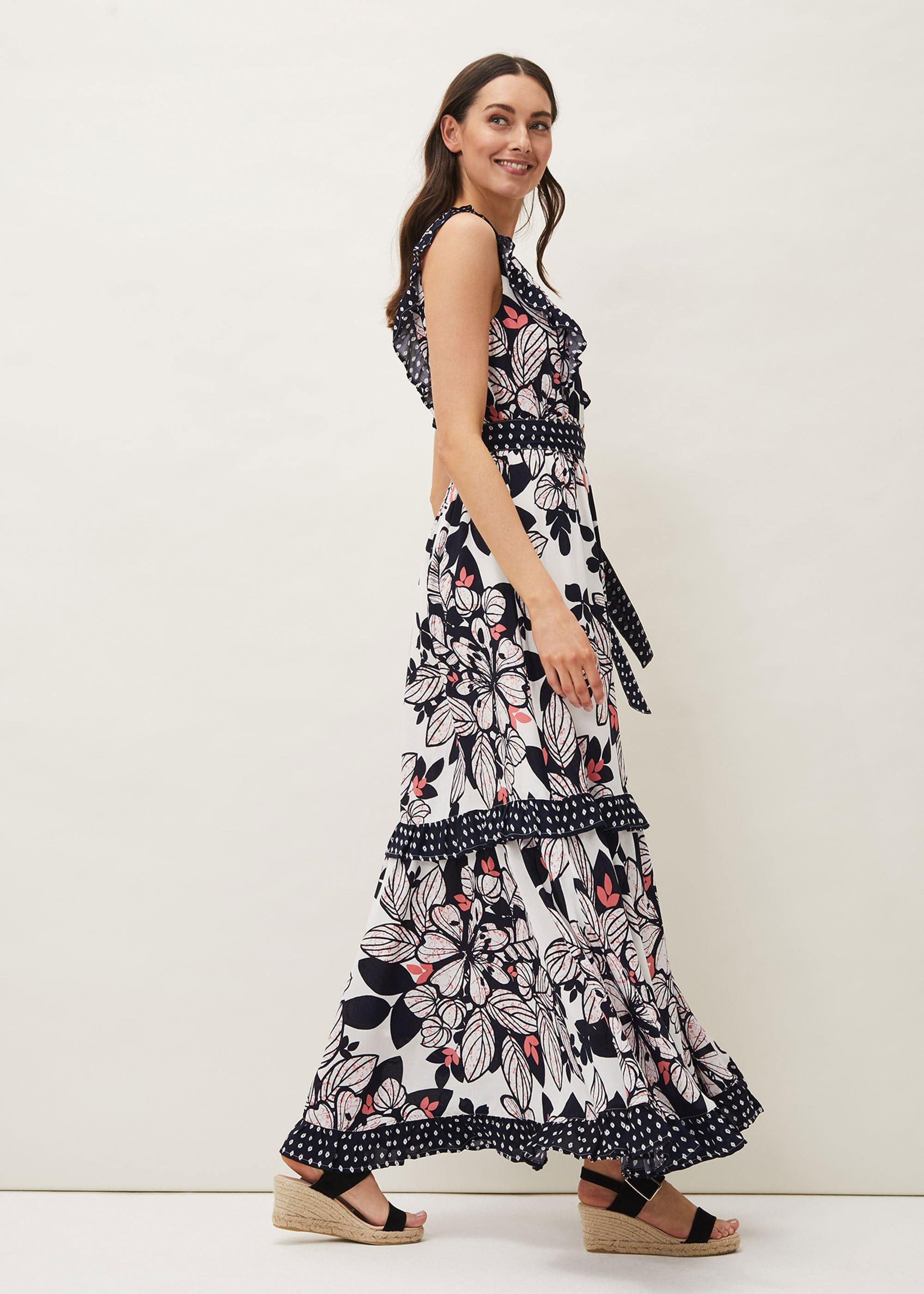 Suki Floral Tiered Maxi Dress
