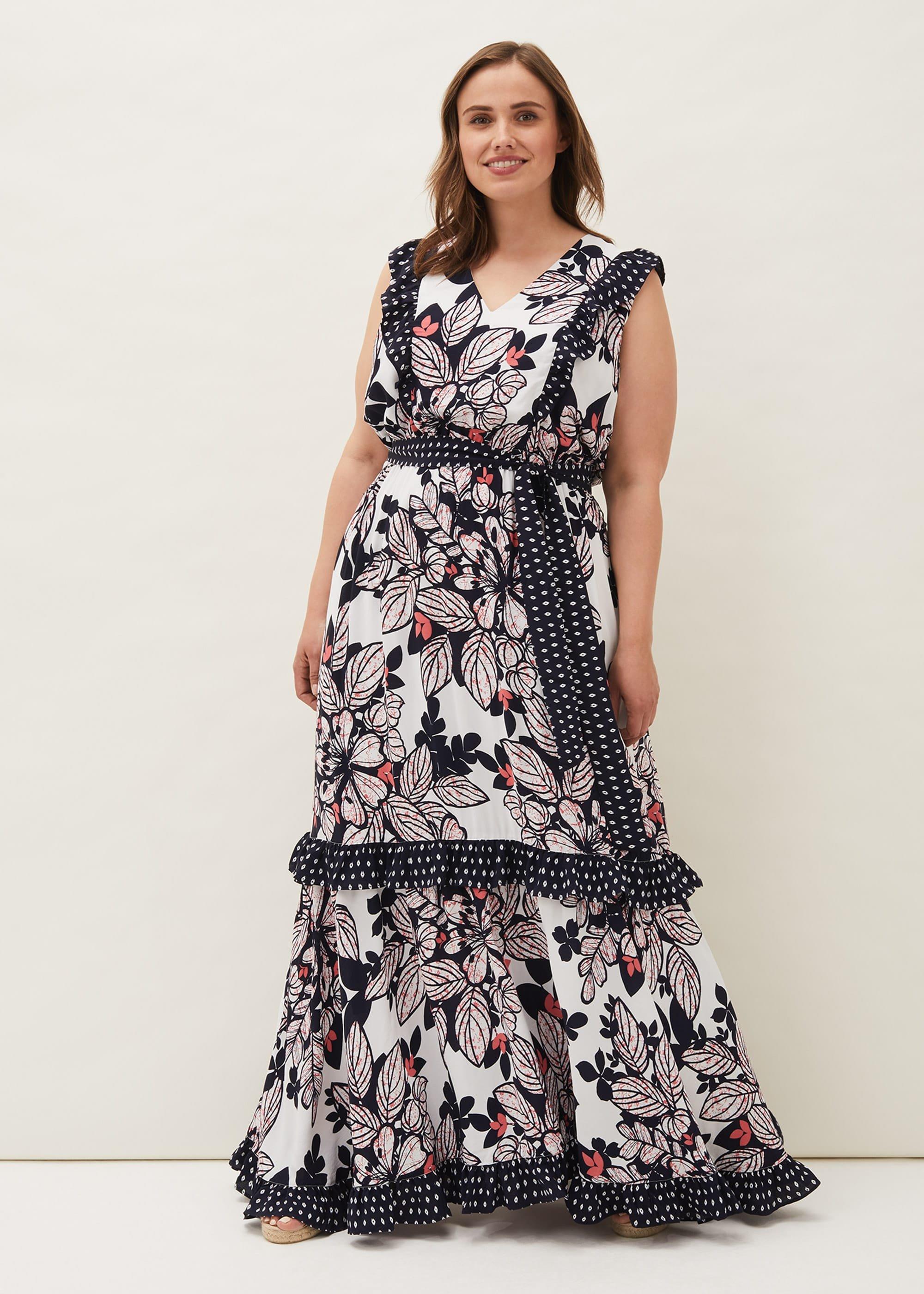 Suki Floral Tiered Maxi Dress