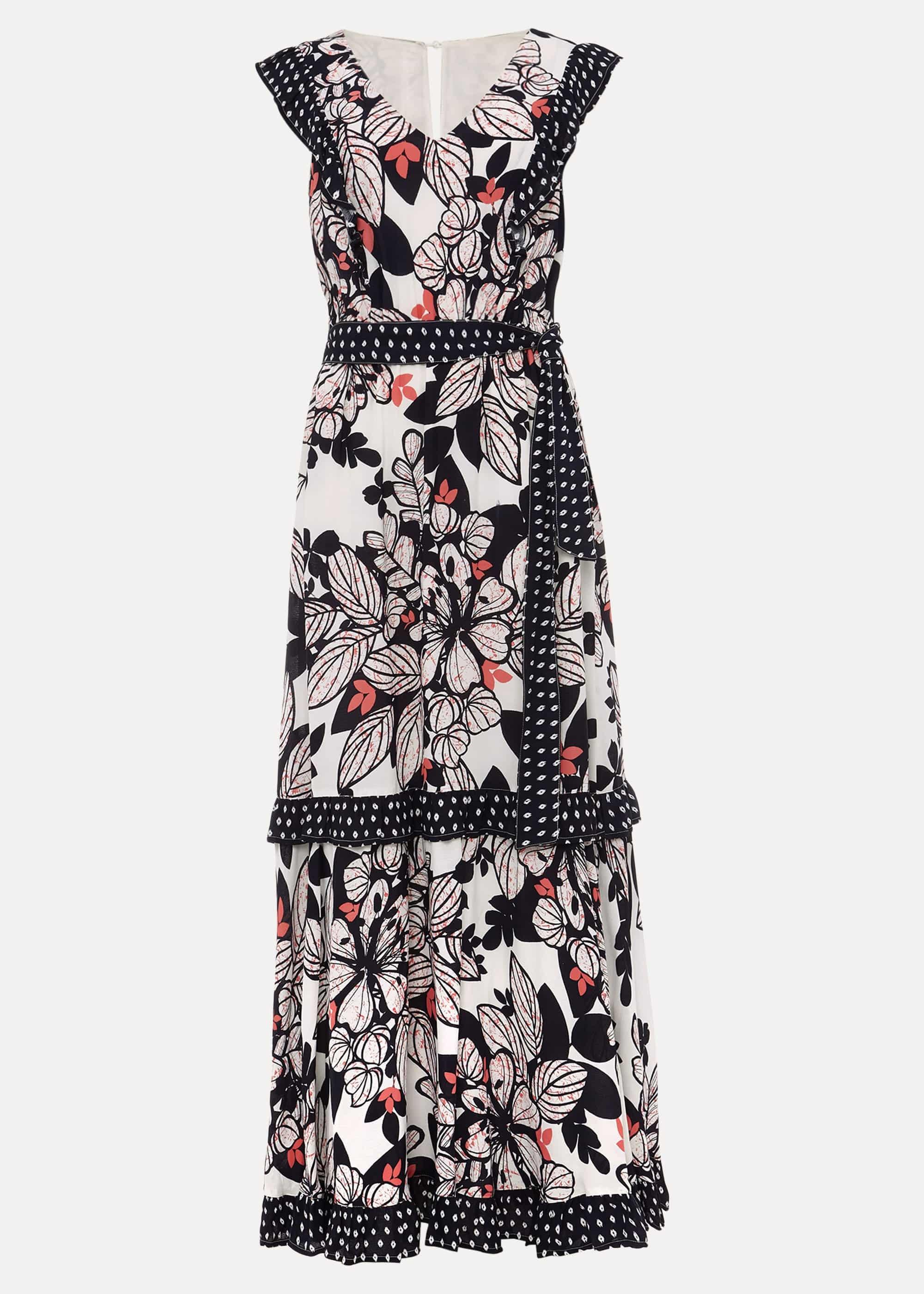 Suki Floral Tiered Maxi Dress