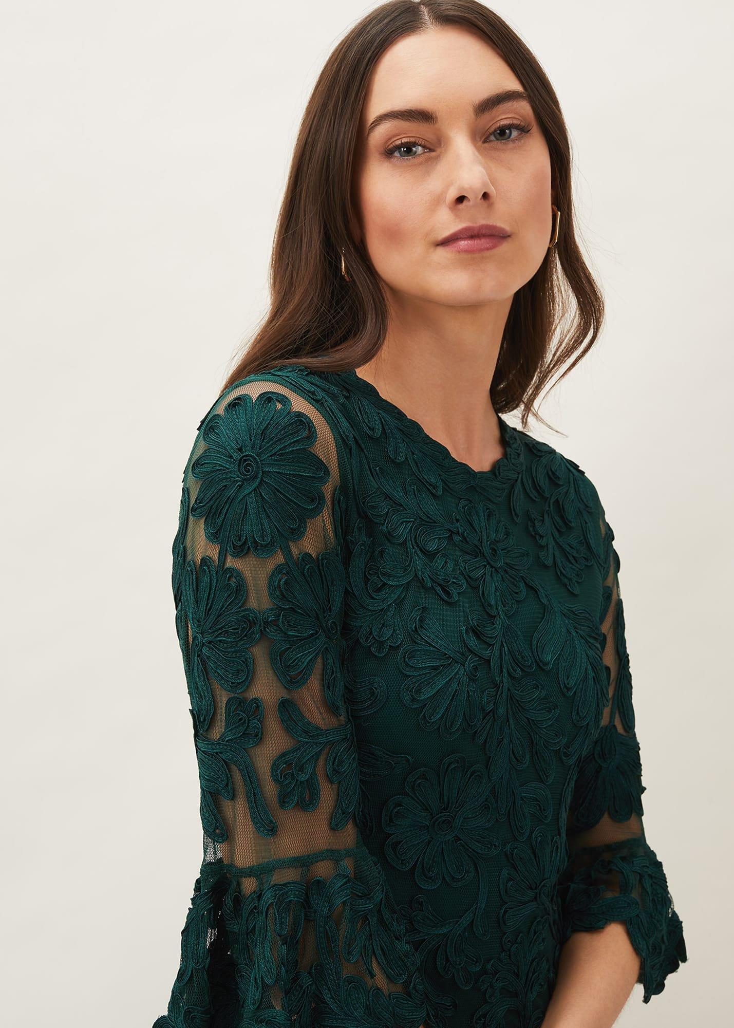 Margaret Tapework Lace Dress