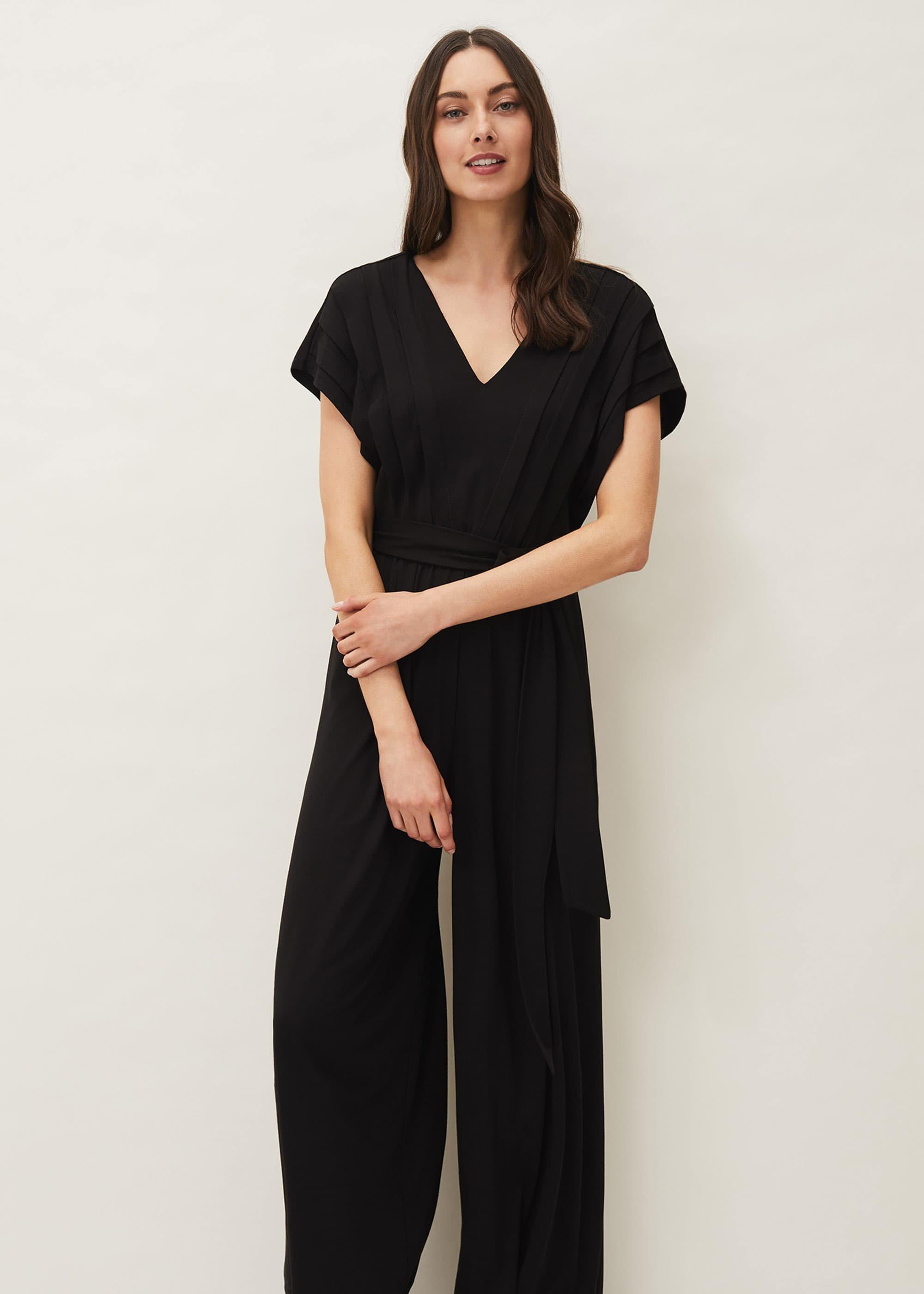Dania Wide Leg Jersey Jumpsuit