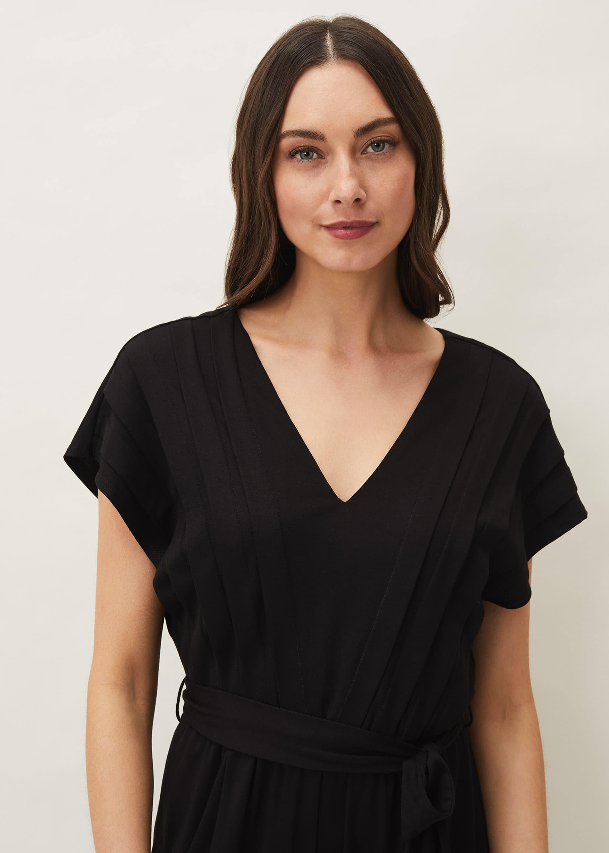 Dania Wide Leg Jersey Jumpsuit