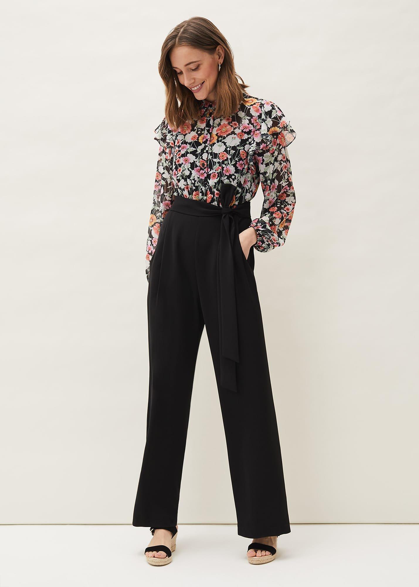 Sophie Floral Print Jumpsuit