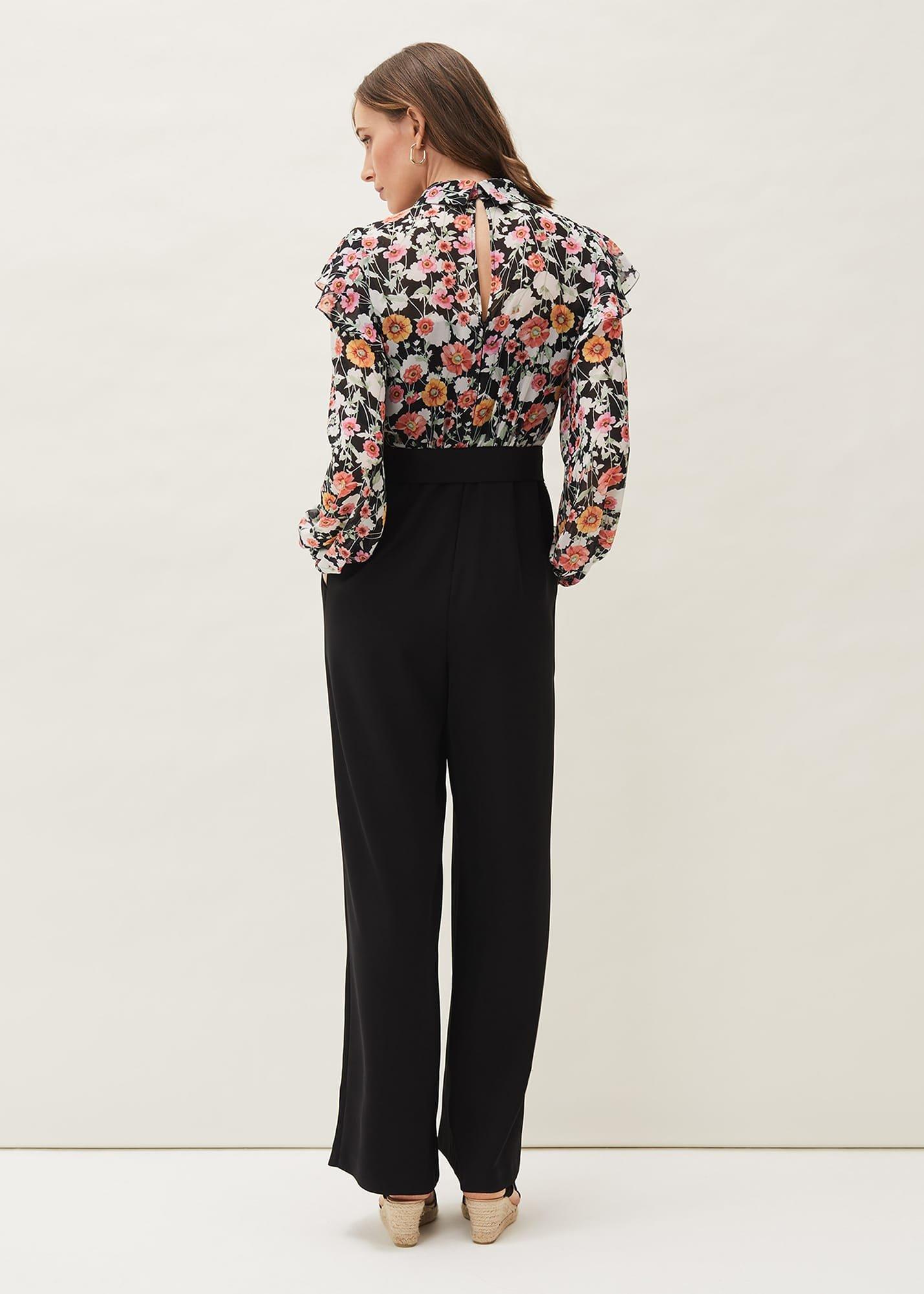 Sophie Floral Print Jumpsuit